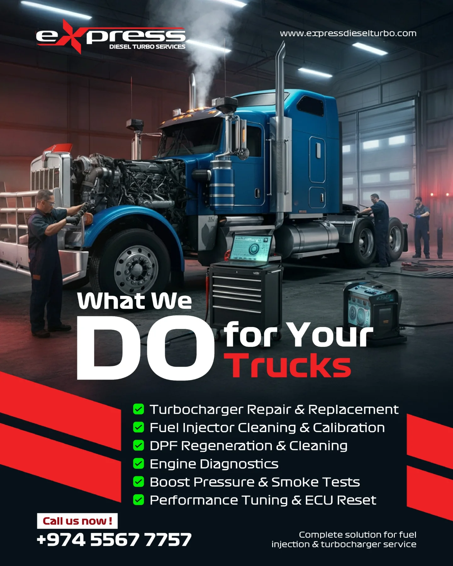 Express Diesel Turbo Services | Doha
