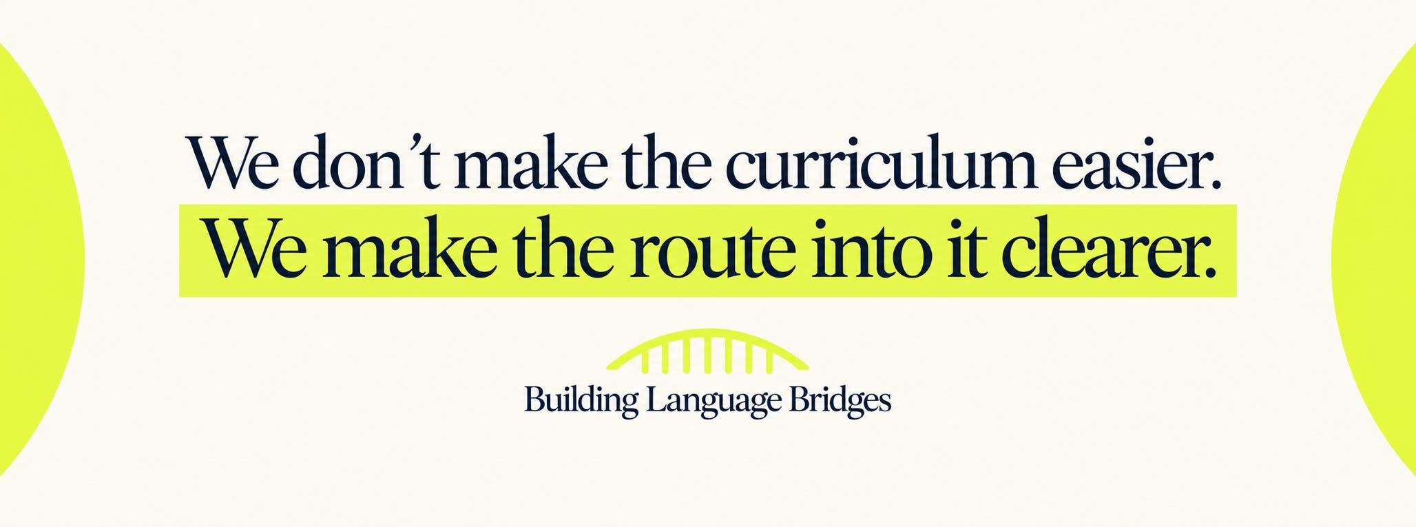 Building Language Bridges