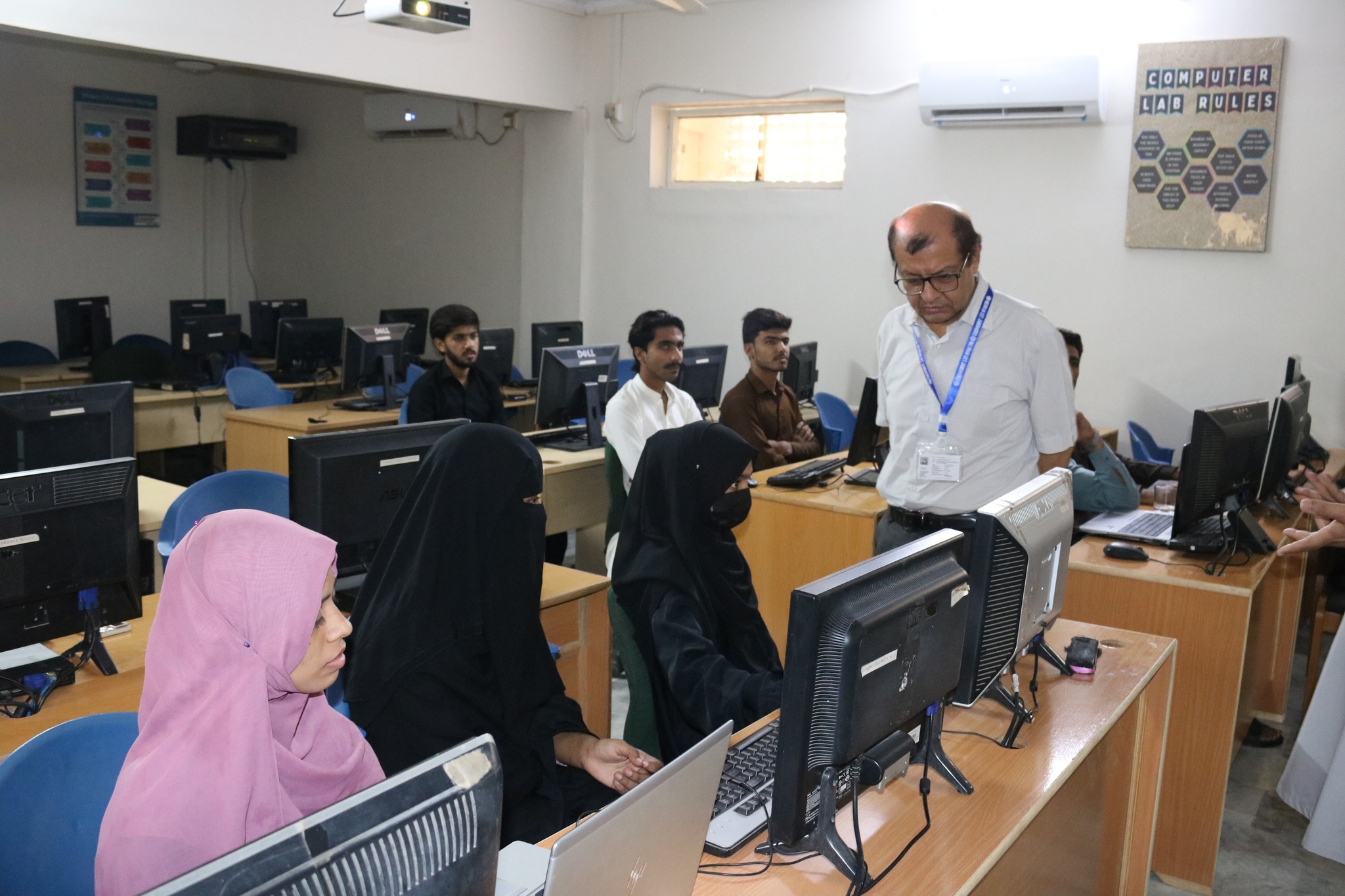 People's - MUET Leadership Conducts Monitoring Visit to PITP-II Centers ...
