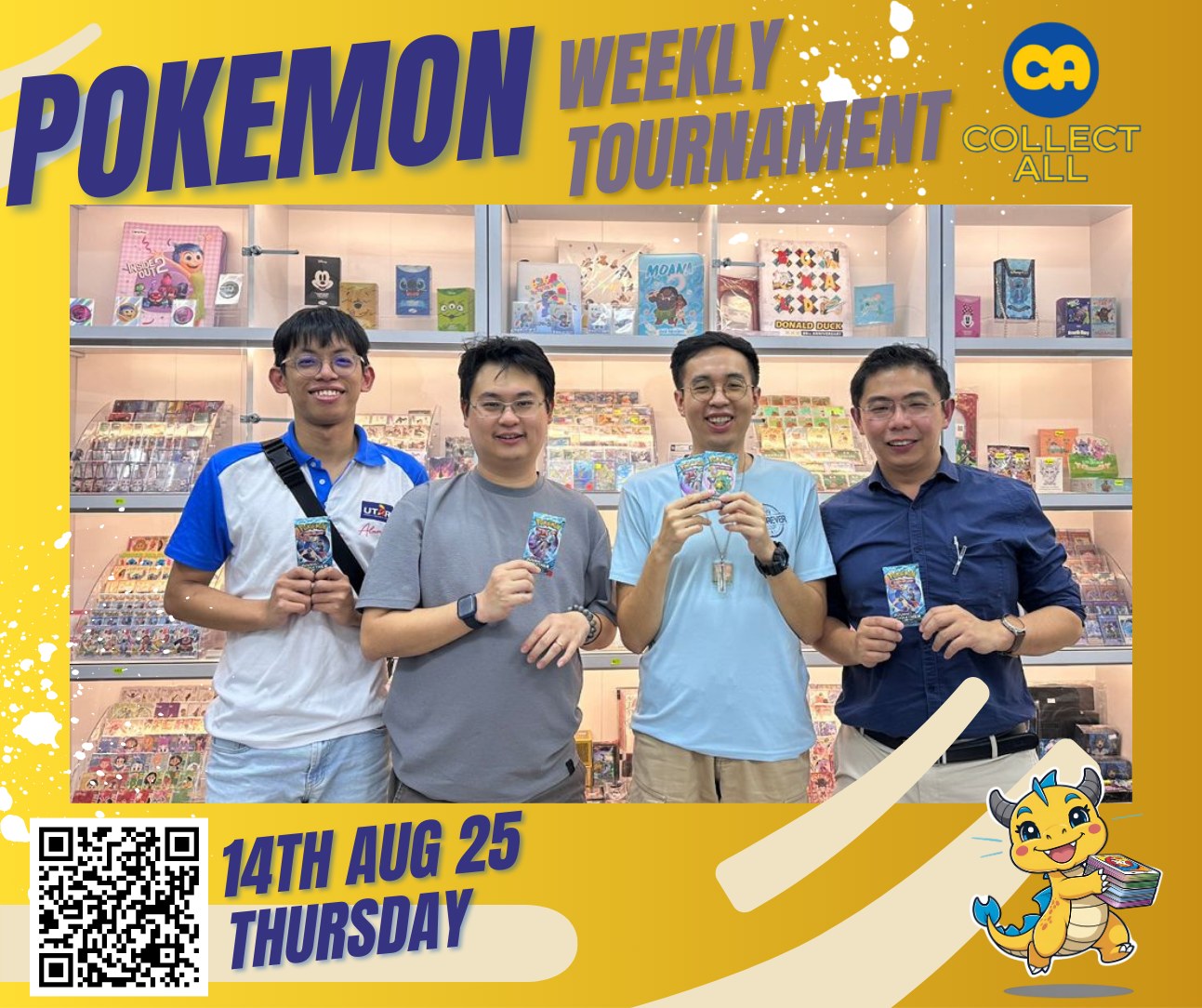Collect - 🌟 Collect All Weekly Pokémon Tournament (14th August 2025) 🌟 ...