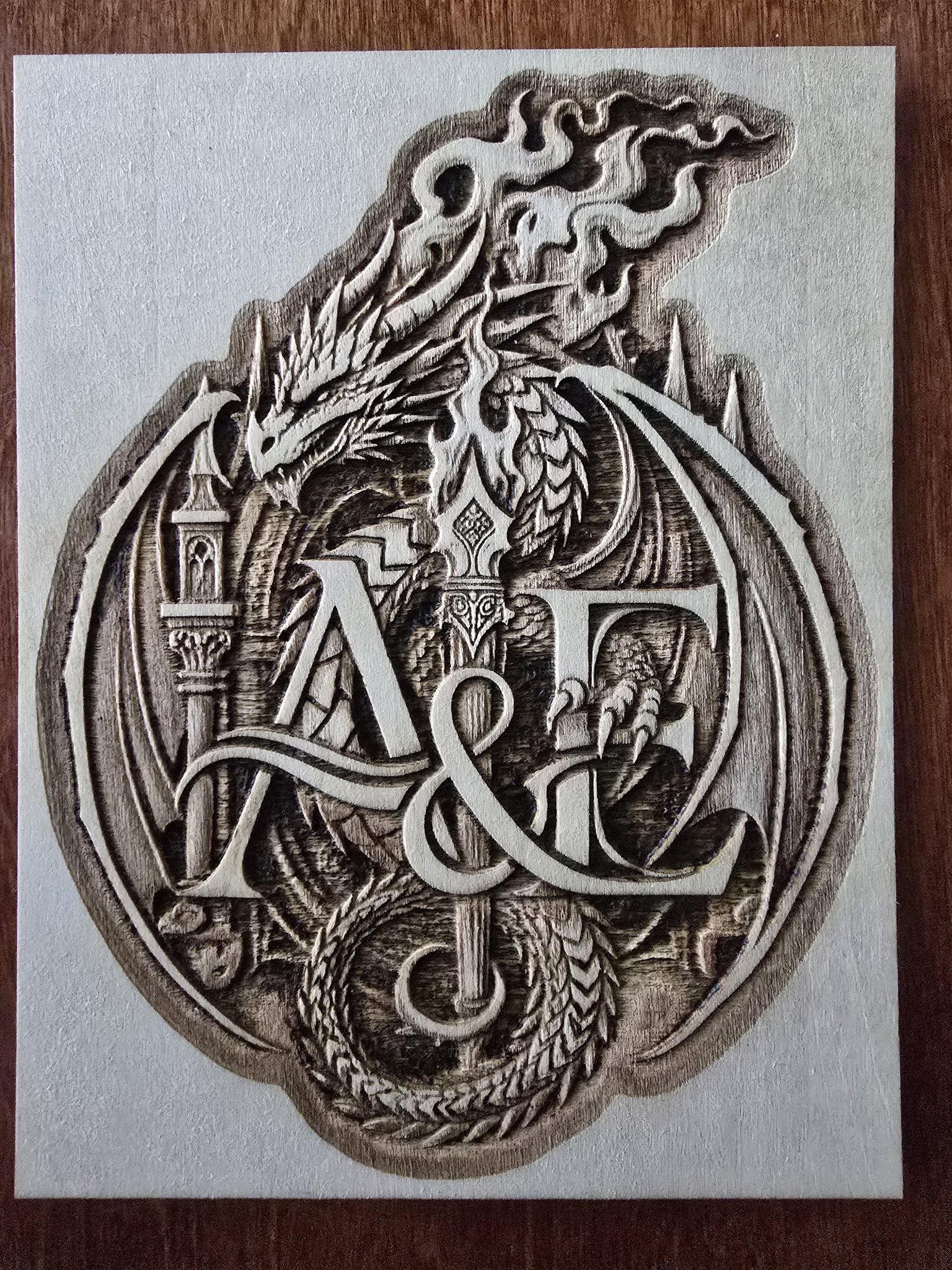 Ash - 🐉 Custom D&D Pyrography Commission - Fantasy Art Meets Fire This ...