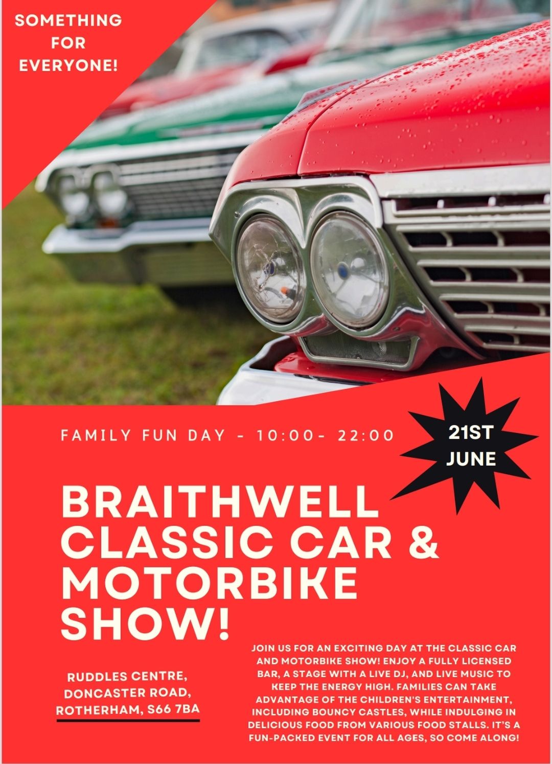 Braithwell Classic Car & Bike Show | Braithwell