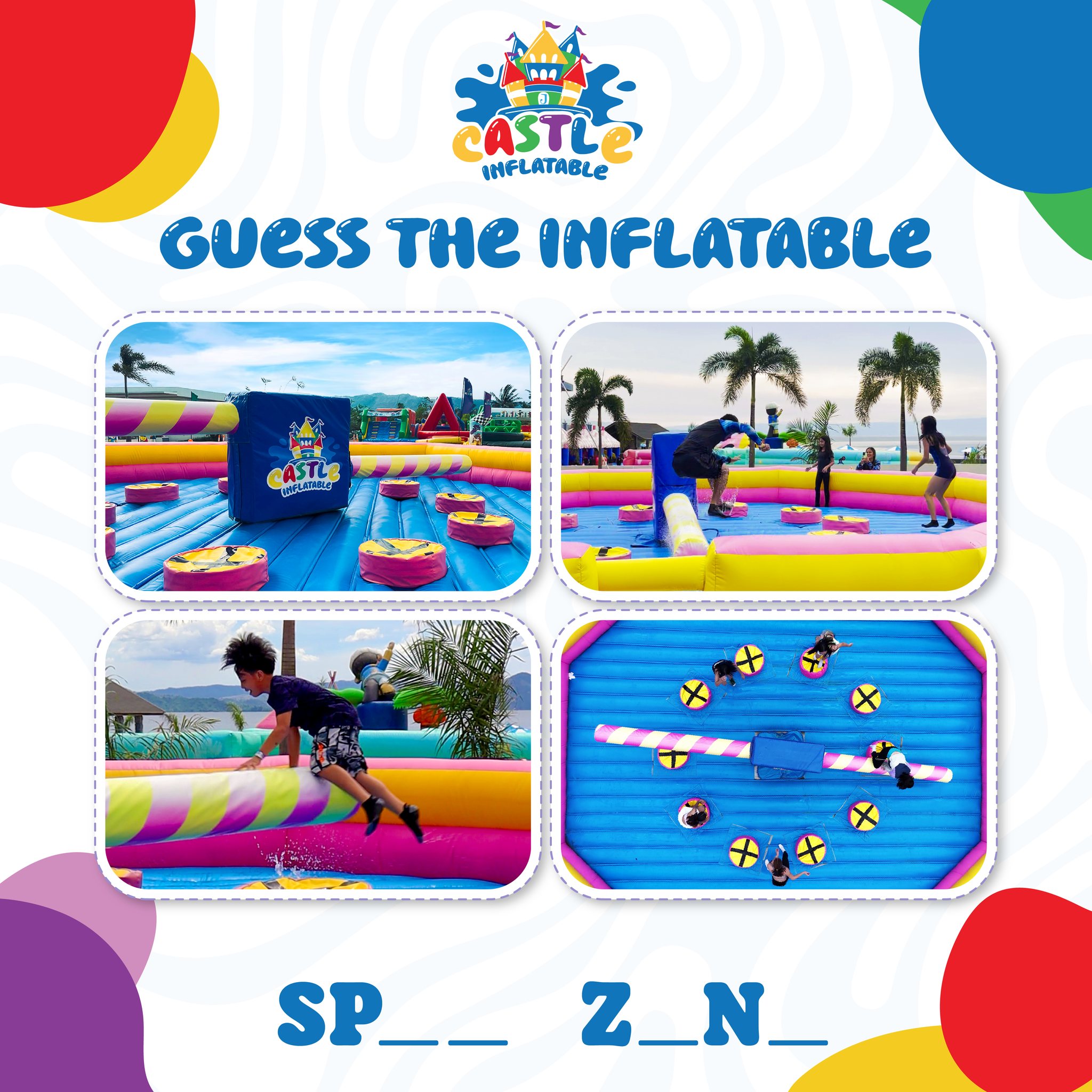 Castle - 🎉 GUESS THAT INFLATABLE! Can you name this iconic inflatable ...