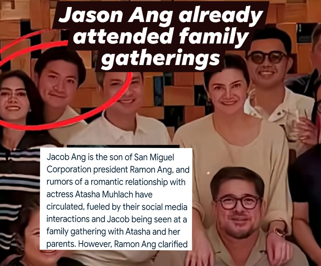 Showbiz - 🚩Wow! Jacob Ang is now attending family gatherings #RAMONANG ...