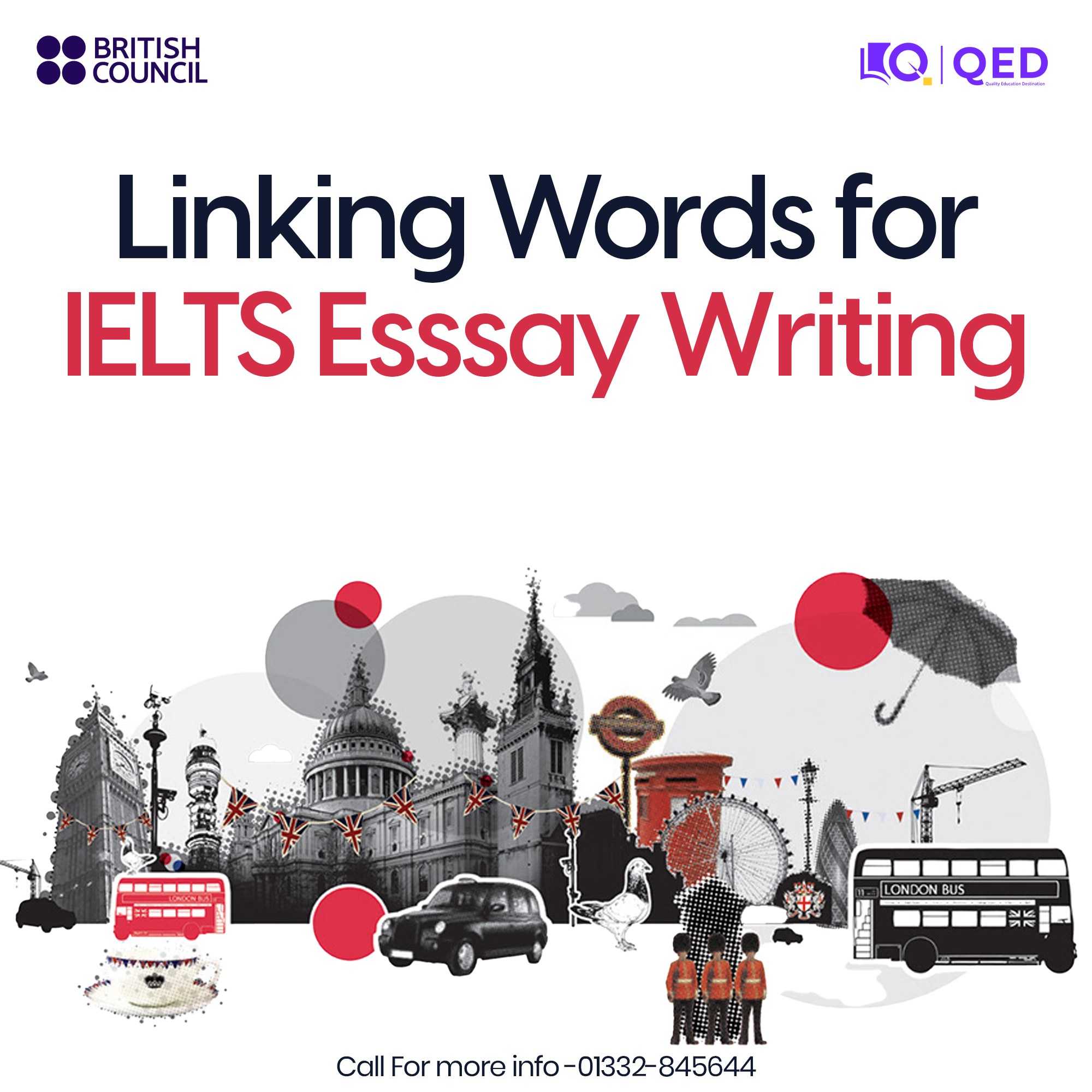 QED - Here are linking words for IELTS essay writing to help improve ...