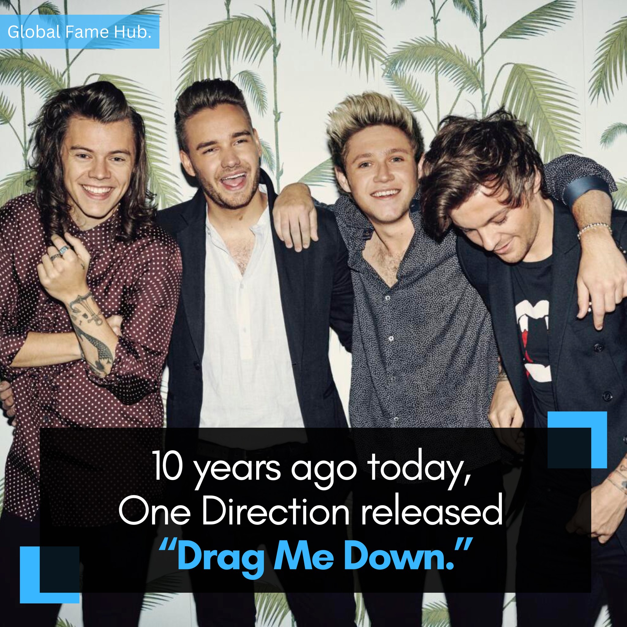 10 years ago today, One Direction released their hit single “Drag 