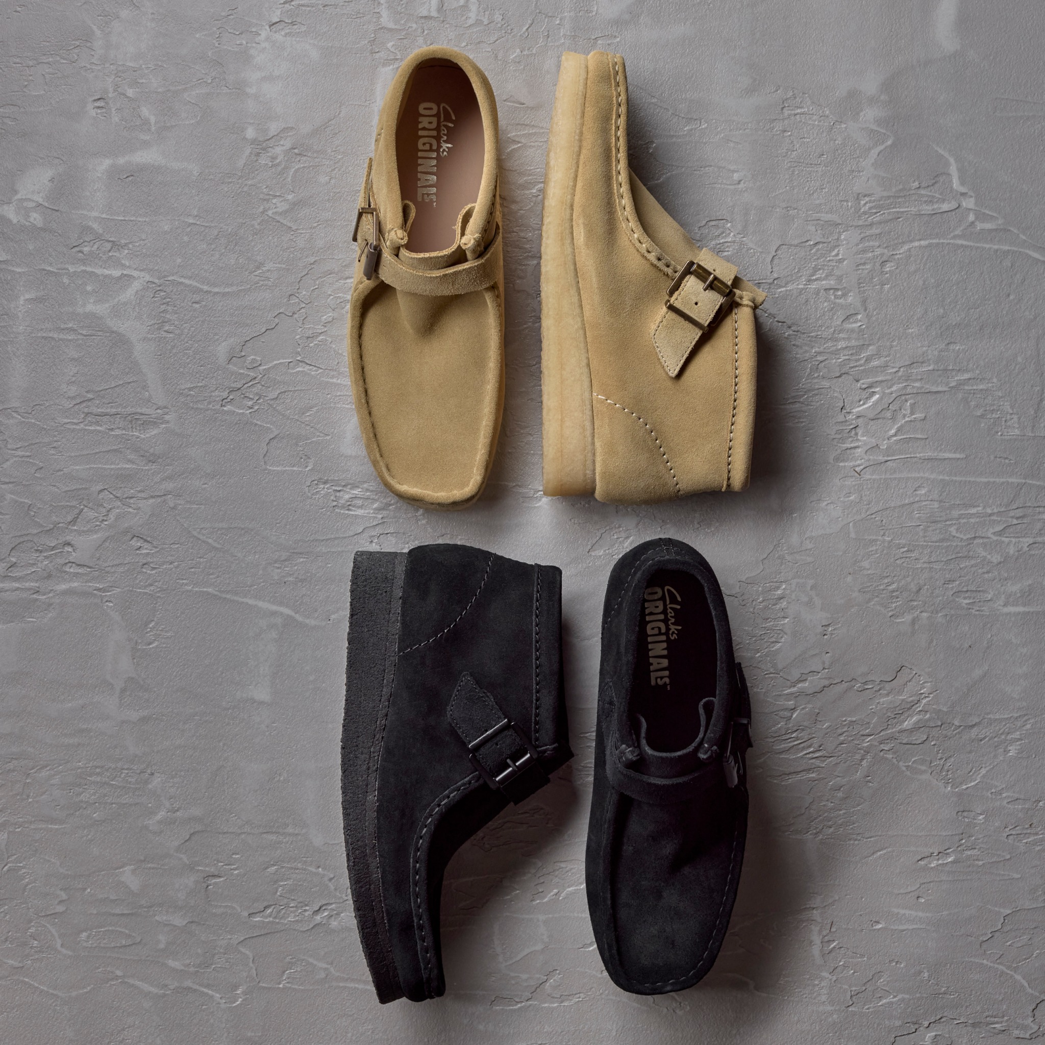 The iconic Wallabee™ Boot in Beeswax. Crafted with premium Beeswax