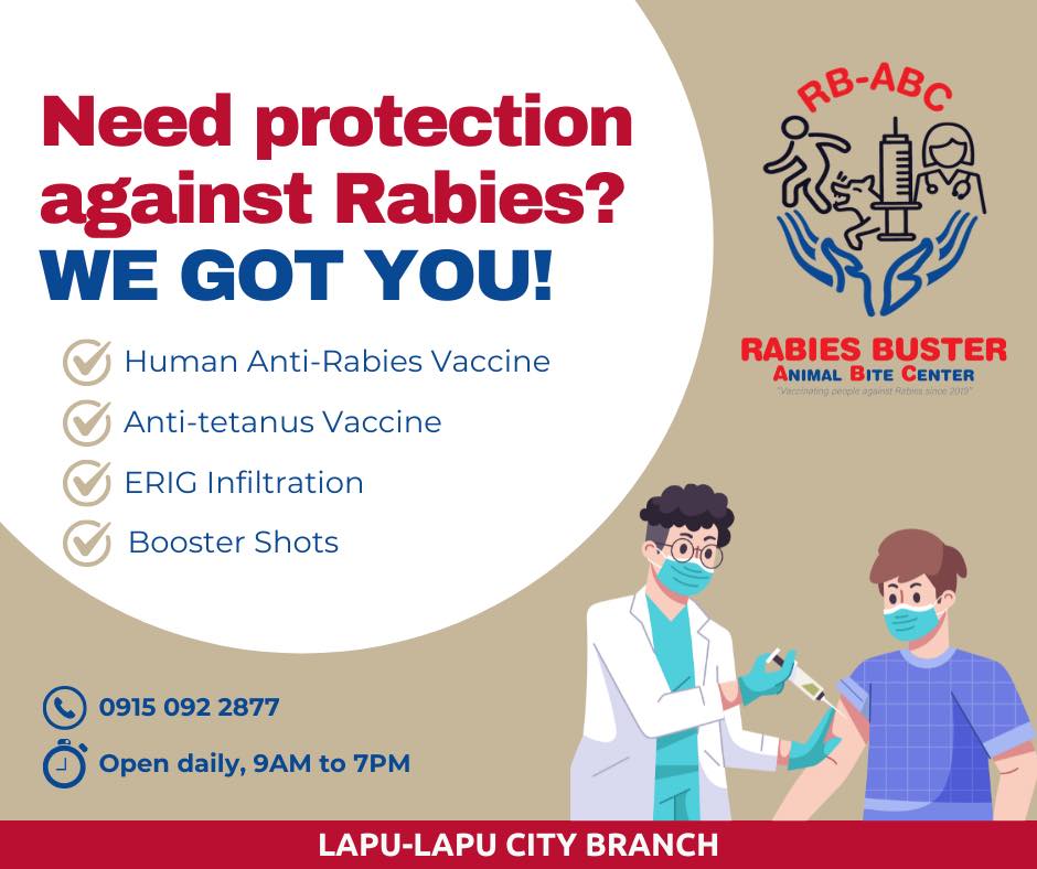 Lapu - At Rabies Buster Animal Bite Center, we provide fast, safe, and ...