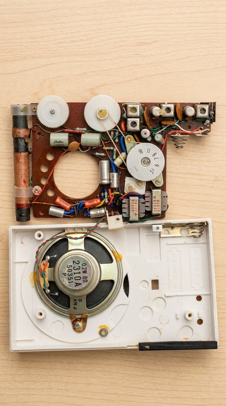 Toshiba RP-13 Calendar Radio (1974)