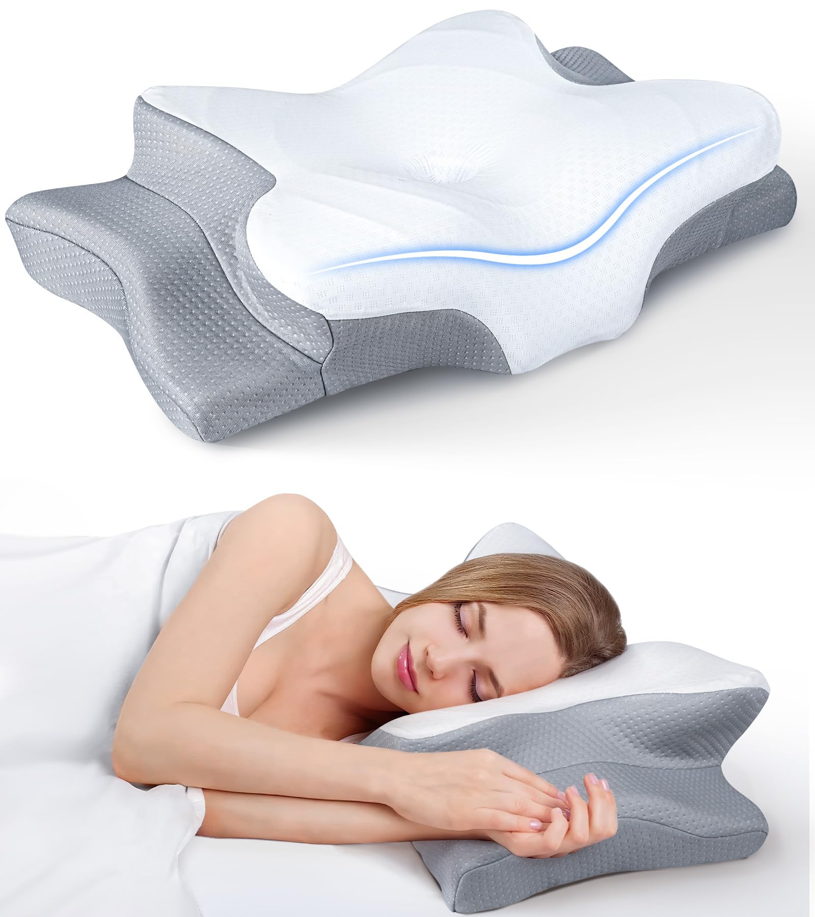 Did you know that bad pillows can cause back, neck & shoulders pain? It is because most pillows don't provide adequate spine support. Users of our Derila Ergo pillow have reported a