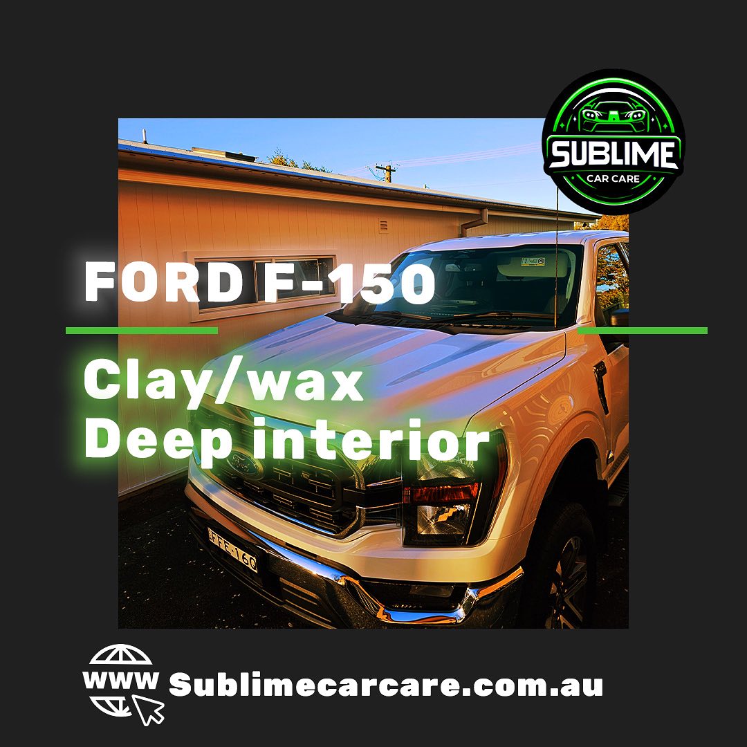 How does it feel to drive a Ford F-150?... - Sublime Car Care