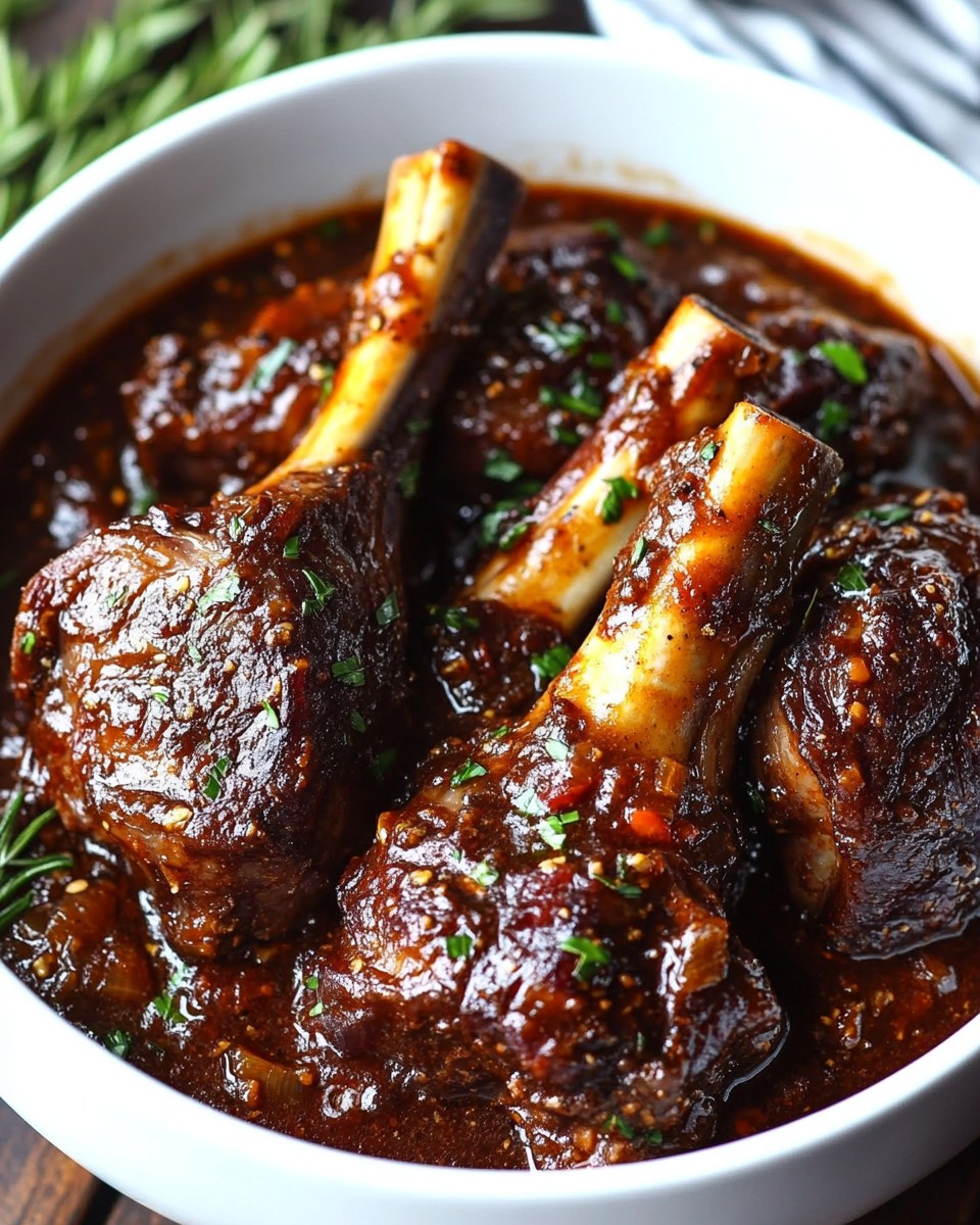 Healthy - Fall-Off-The-Bone Lamb Shanks in a Luxurious Red Wine Gravy ...