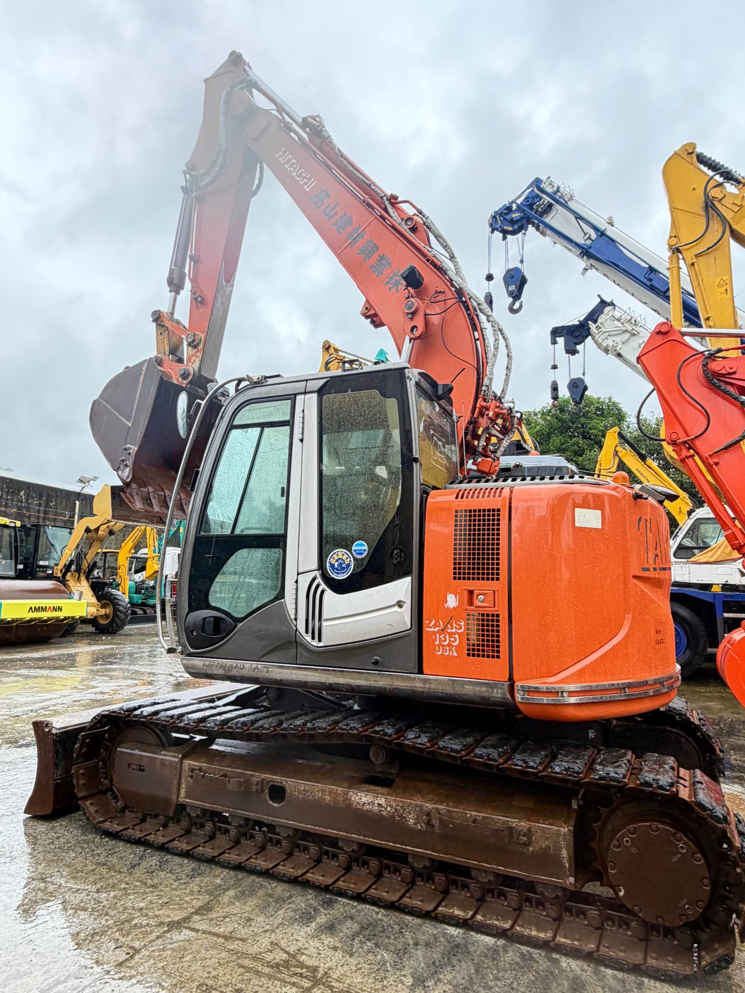 ちーこ NEW ARRIVAL ORIGINAL PAINT/ JAPAN UNIT FOR SALE HITACHI ZX135USK-3