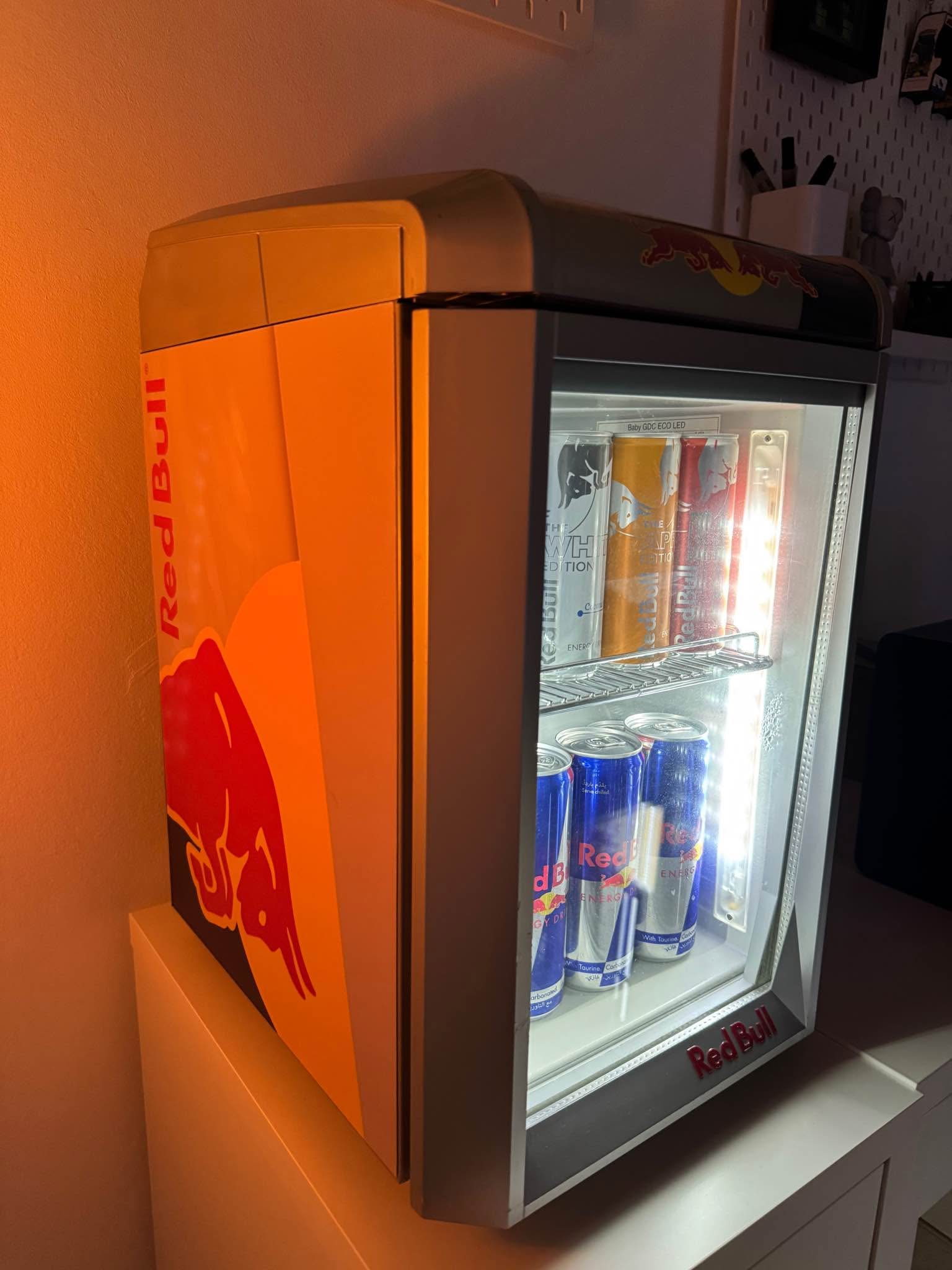 Red Bull Baby RB-GDC ECO LED mini fridge COOLER - Refrigerators