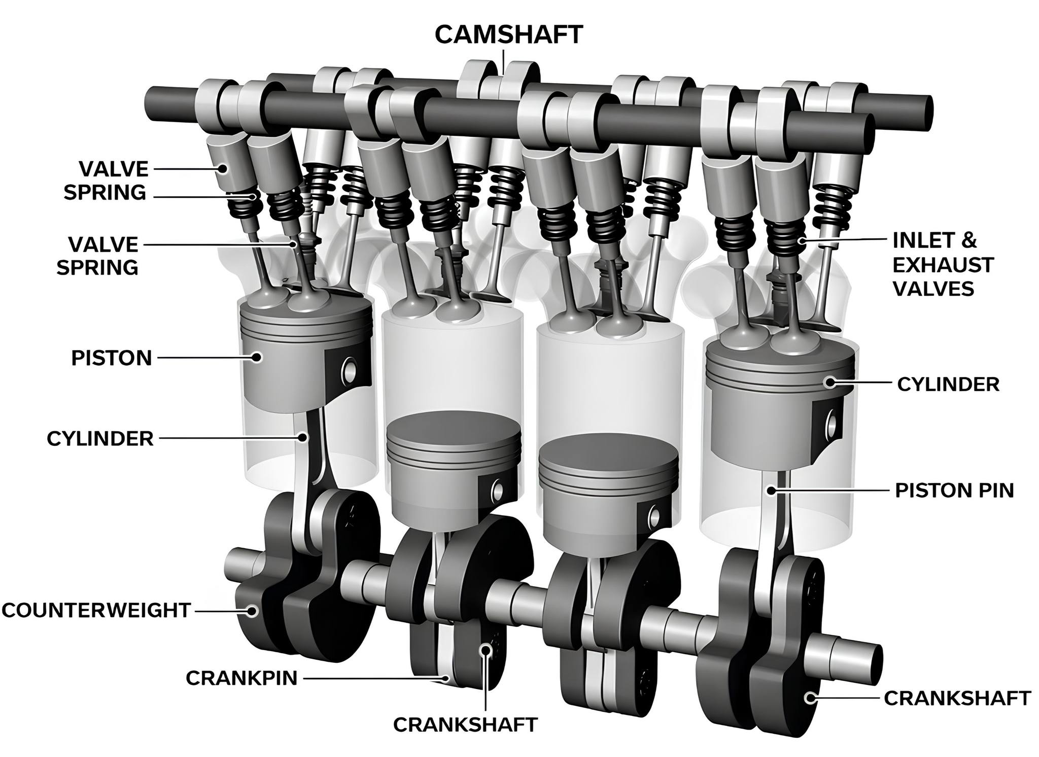 Engineering - 📌 Car engine parts names #fyp #engine #post #engineering ...