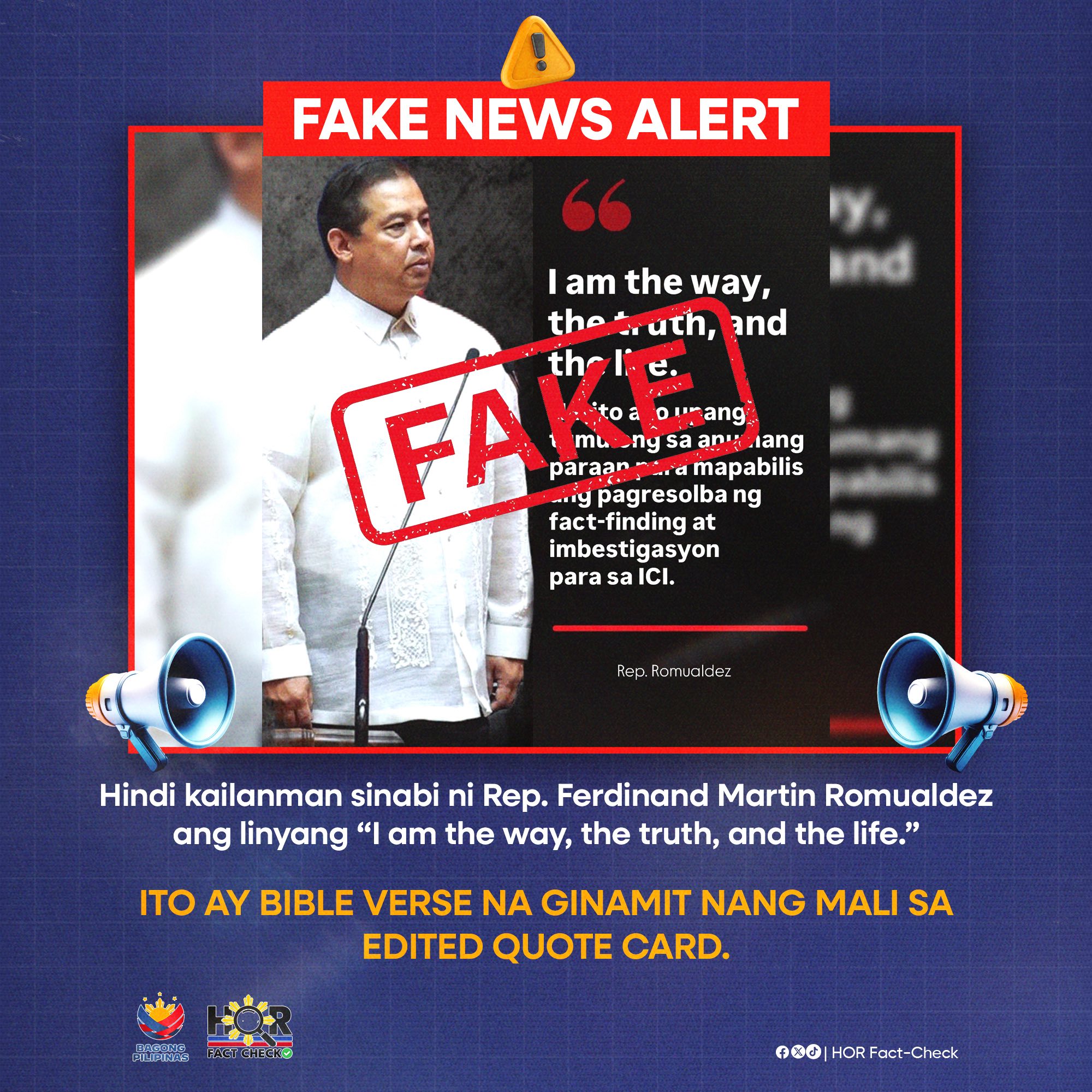 HOR Fact-Check - 🚨 FAKE NEWS ALERT 🚨 Hindi kailanman... | Facebook