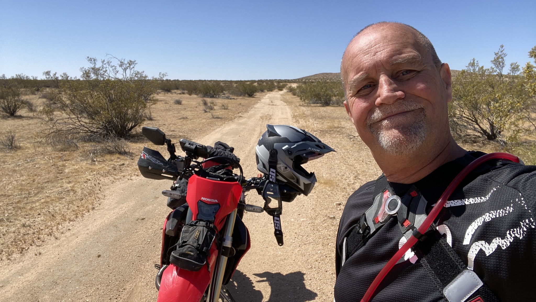 California Desert Solo Dual Sport Motorcycle Ride Completion