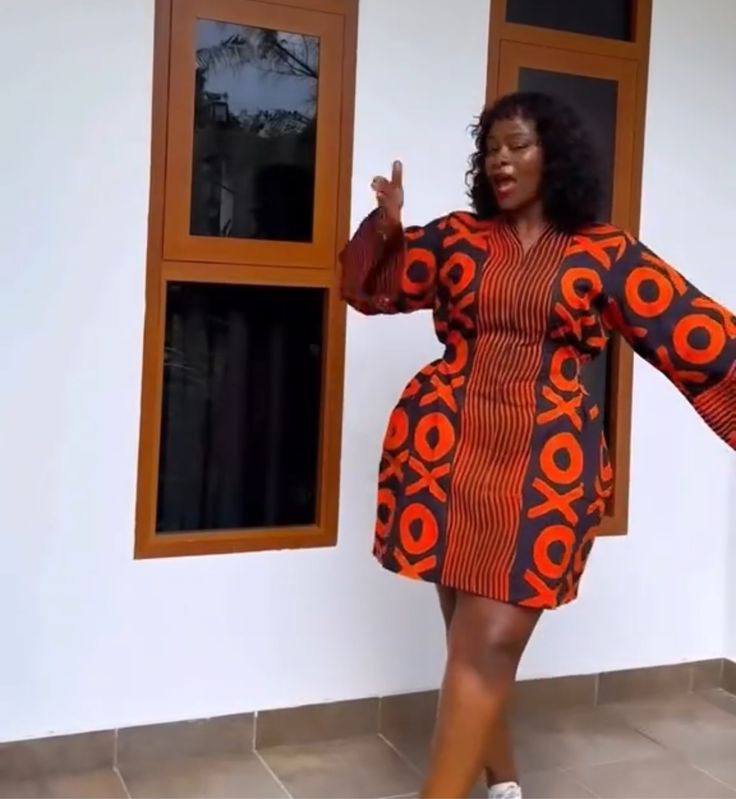 stylish ankara short dresses Eliyah flare Dress Trendy Ankara Short Gowns Latest