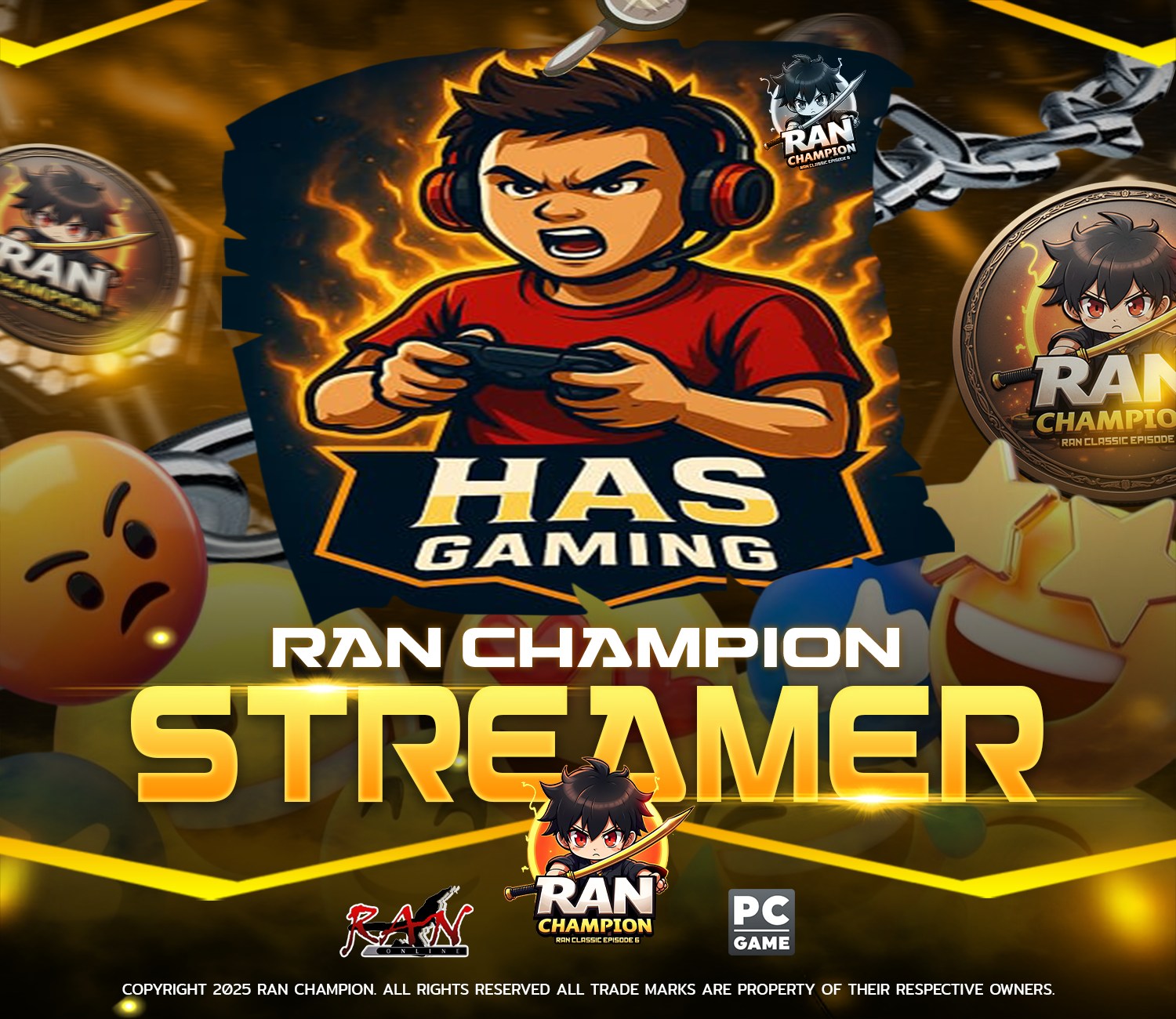 RanChampion - 🎉RAN CHAMPION EP6🎉 👑พบกับสตรีมเมอร์ Has Gaming ⚡ที่จะมา ...