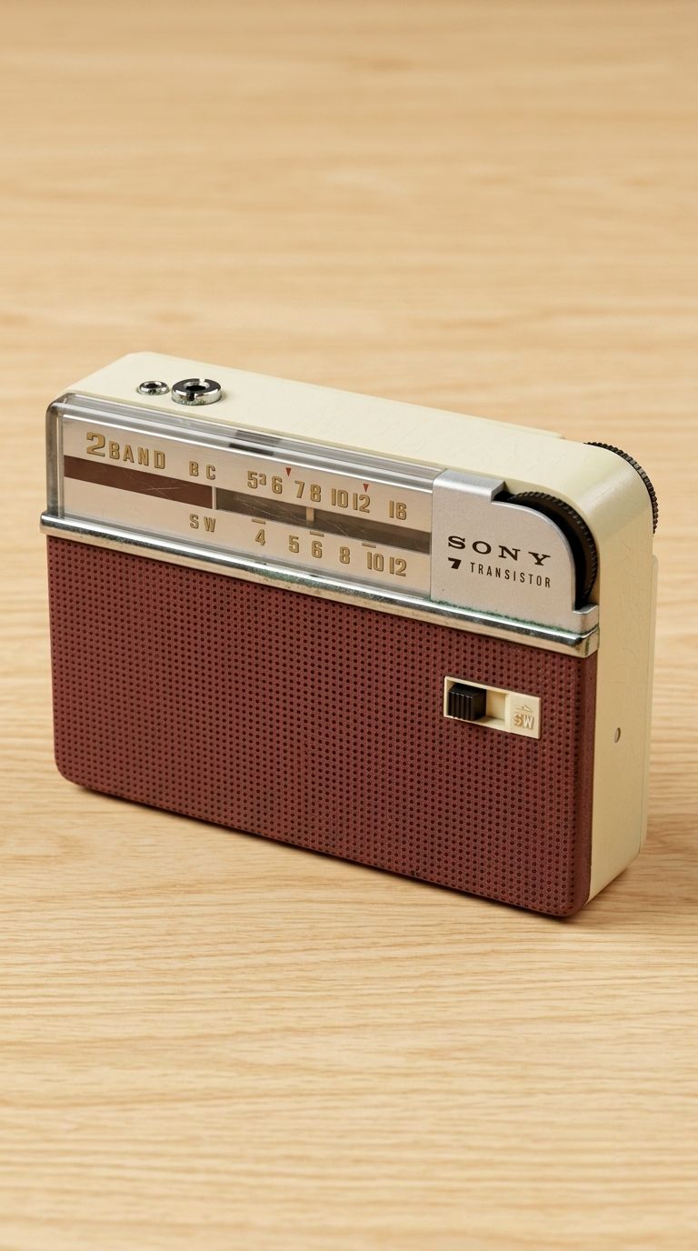 Sony TR-826 8-transistor radio from 1963