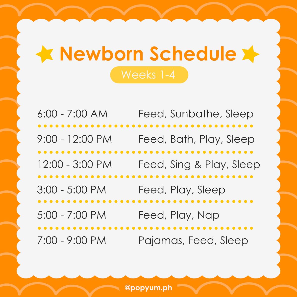 It's crucial to establish a routine... - PopYum Philippines