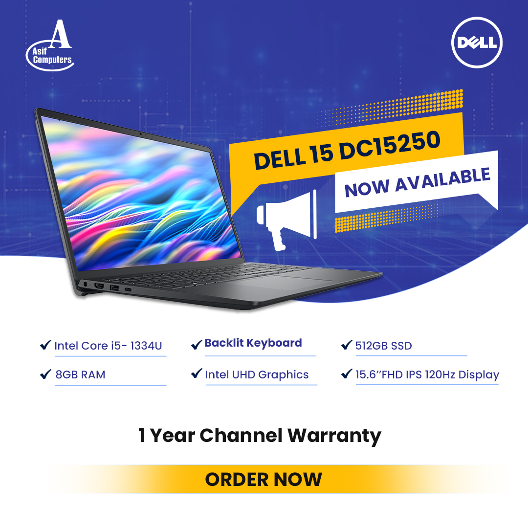 Asif - 💻 Power meets performance! The all-new Dell 15 DC15250 is here ...