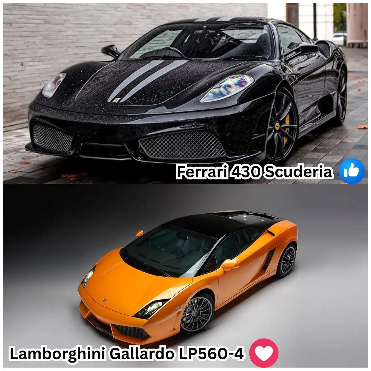 Ferrari's Modena replacement, the F430, takes on rival Lamborghini