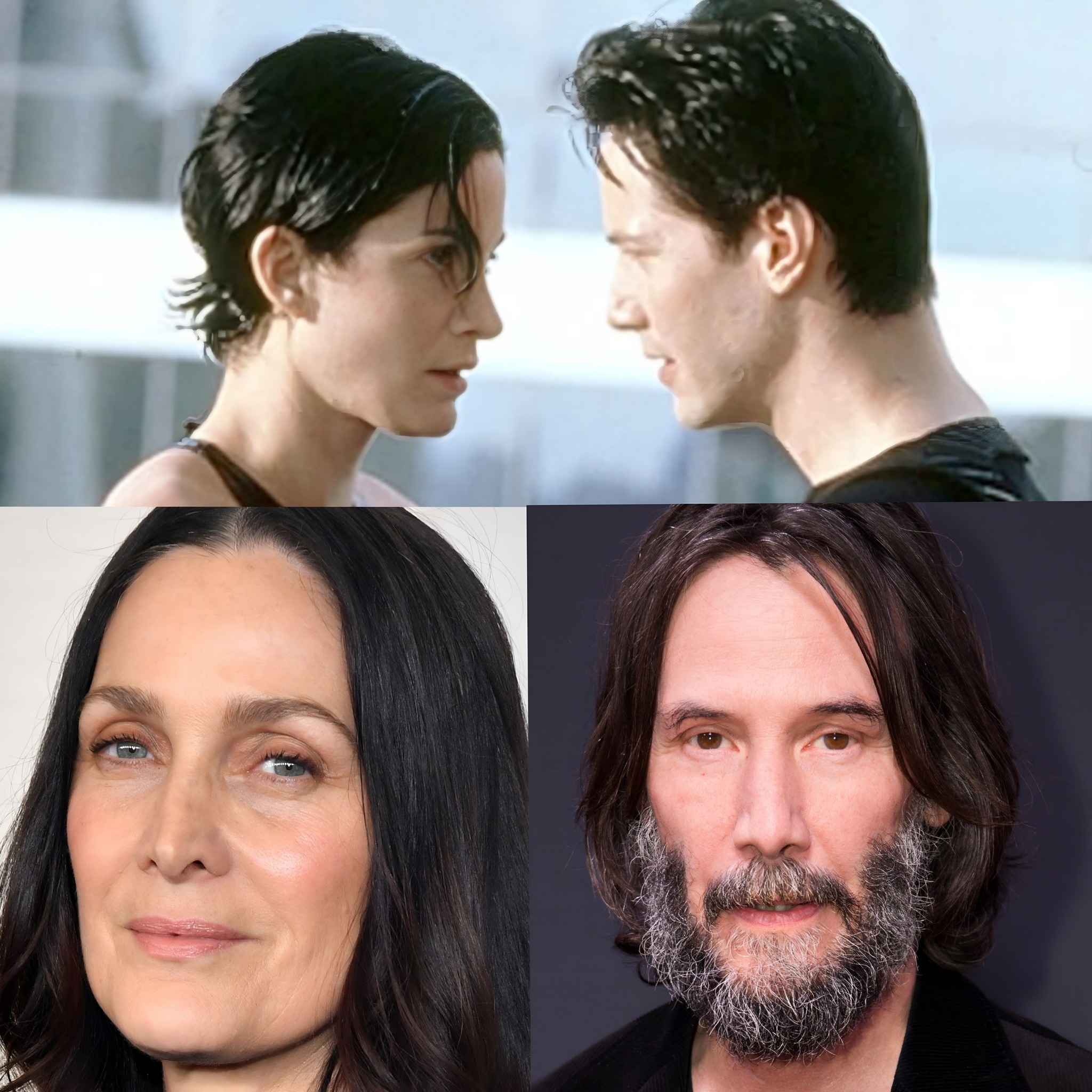 Behind - In The Matrix (1999), Keanu Reeves was 34 when he stepped into ...