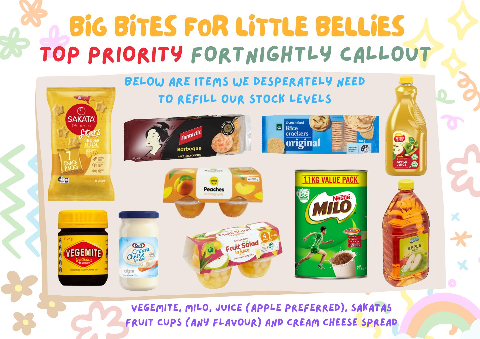 Big Bites for Little Bellies