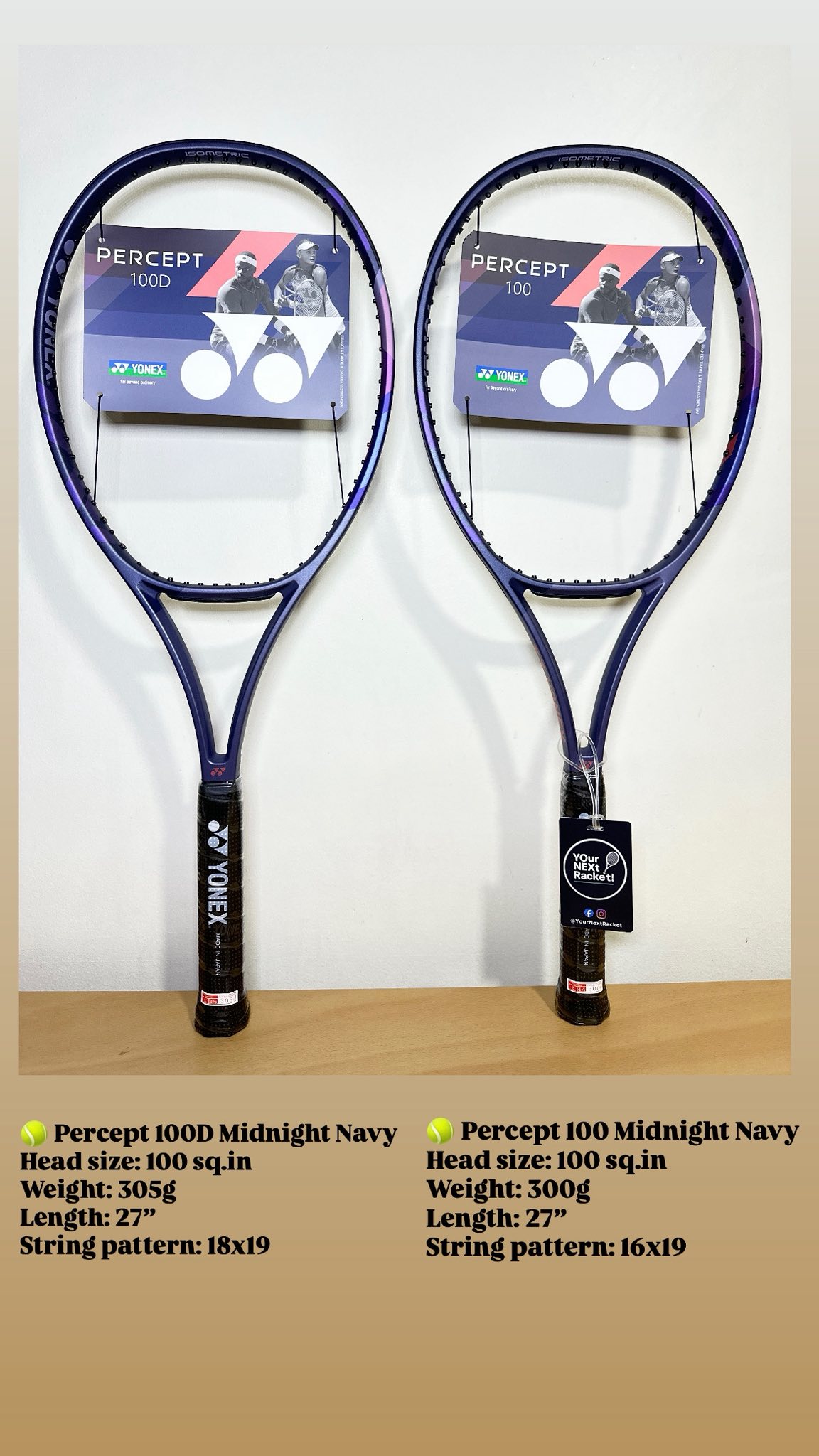 Your - Available on hand! FB: Your Next Racket IG: @yournextracket ...