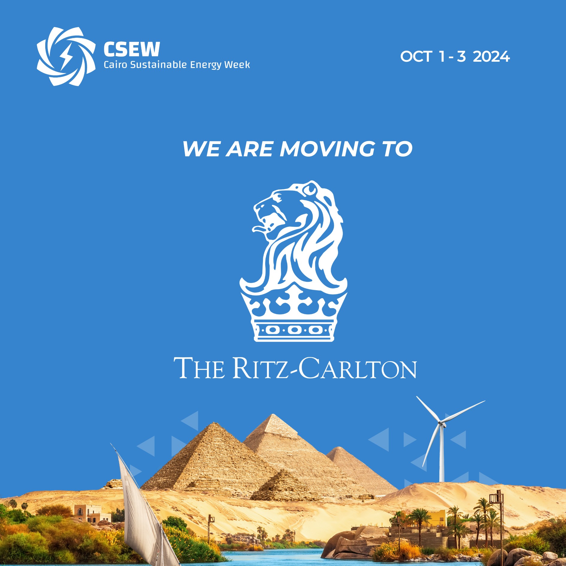 We're thrilled to... - Cairo Sustainable Energy Week - CSEW