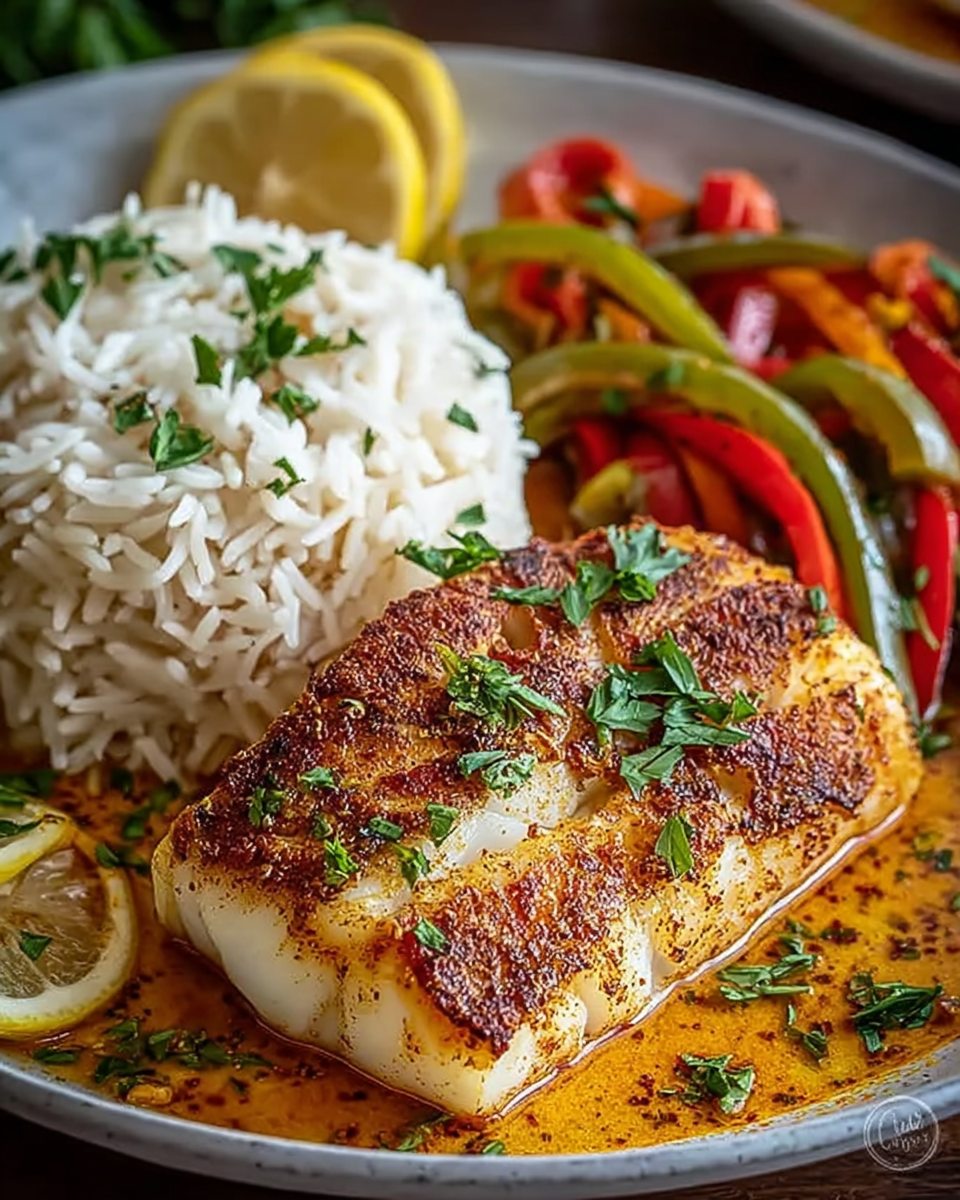 Kefir - 🌶️ Cajun Butter Baked Cod with Rice & Veggies 🍋🐟 A flaky ...