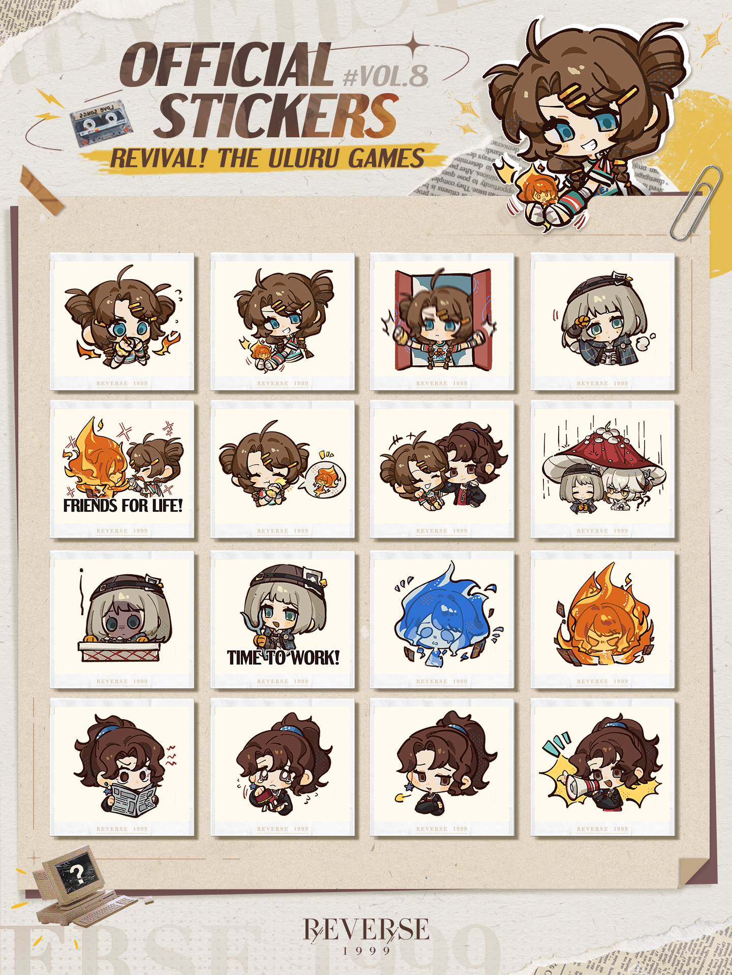 [Official Stickers] Vol.8 -... - Vũ Trụ Reverse: 1999 | Facebook