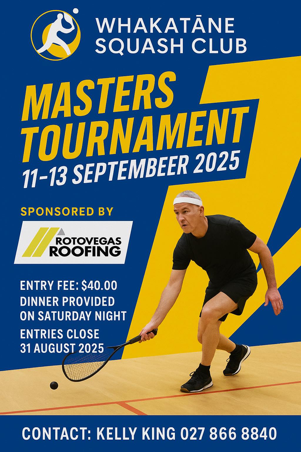 Whakatāne Squash Club added a new... - Whakatāne Squash Club