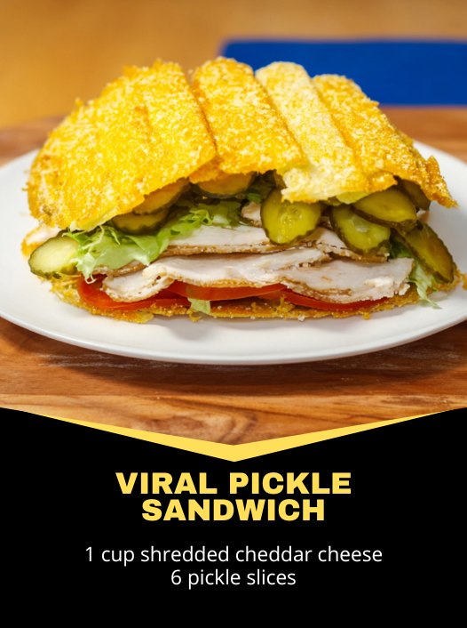 Simple - Crispy Cheese Meets Crunchy Pickles – The Viral Low-Carb ...