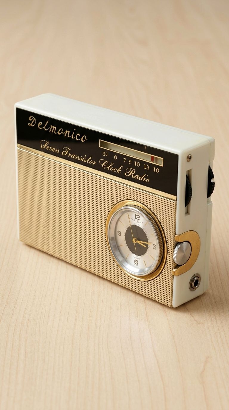 A Timeless Classic The Blue Toshiba Model 6P-15 