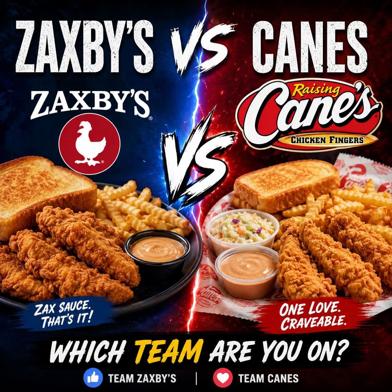 In the chicken finger battle, how does Zaxby's stack up to Raising