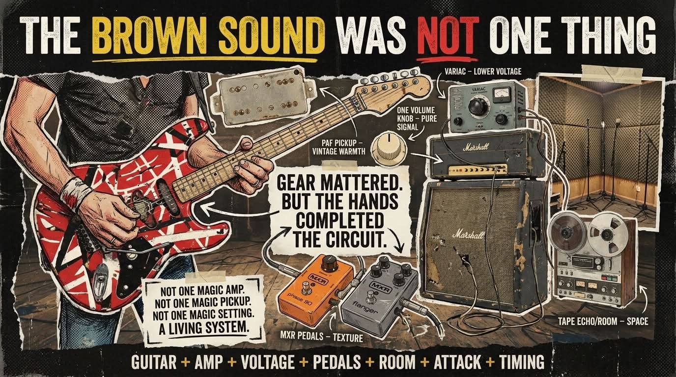 Eddie Van Halen's Brown Sound and Variac Trick Came From a Mistake
