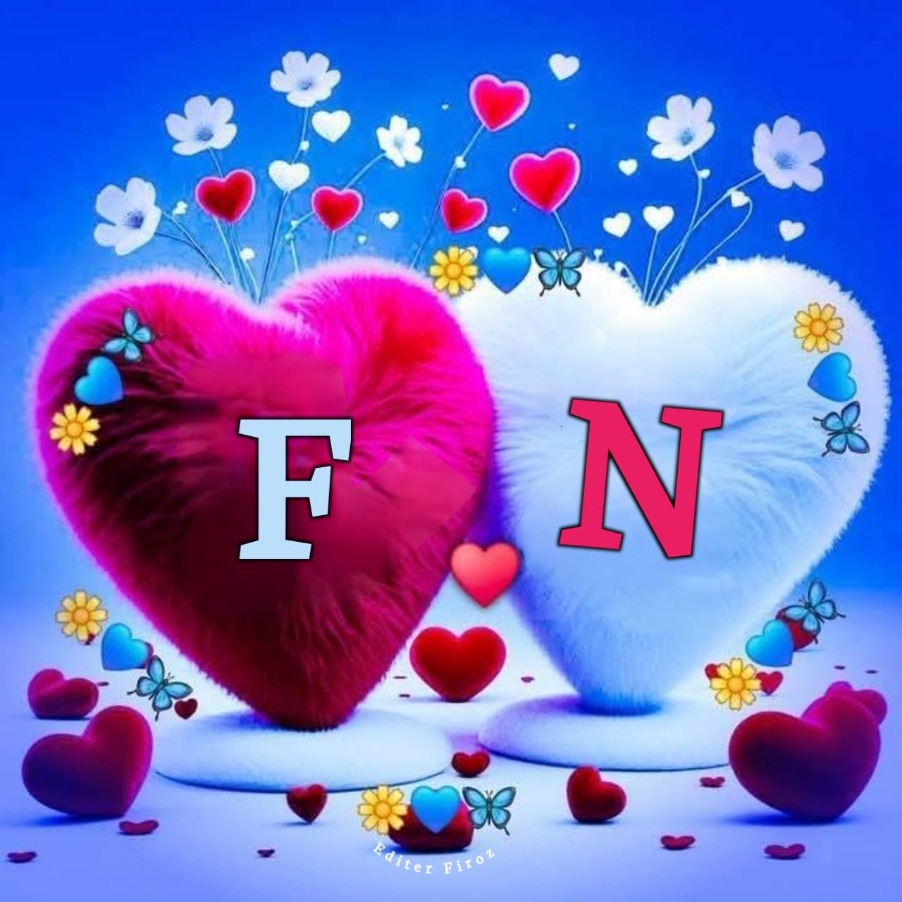 Love & Heart Alphabet Letters A to Z Art 💕🥰 . A to Z I love you