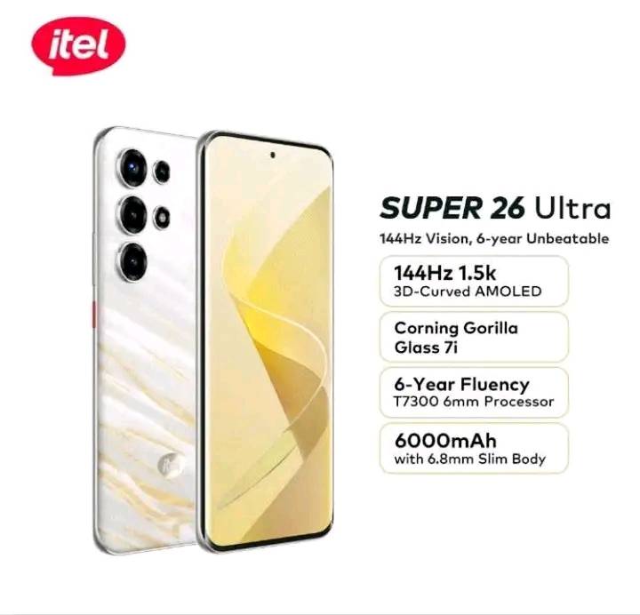 itel Super S26 Ultra smartphone features