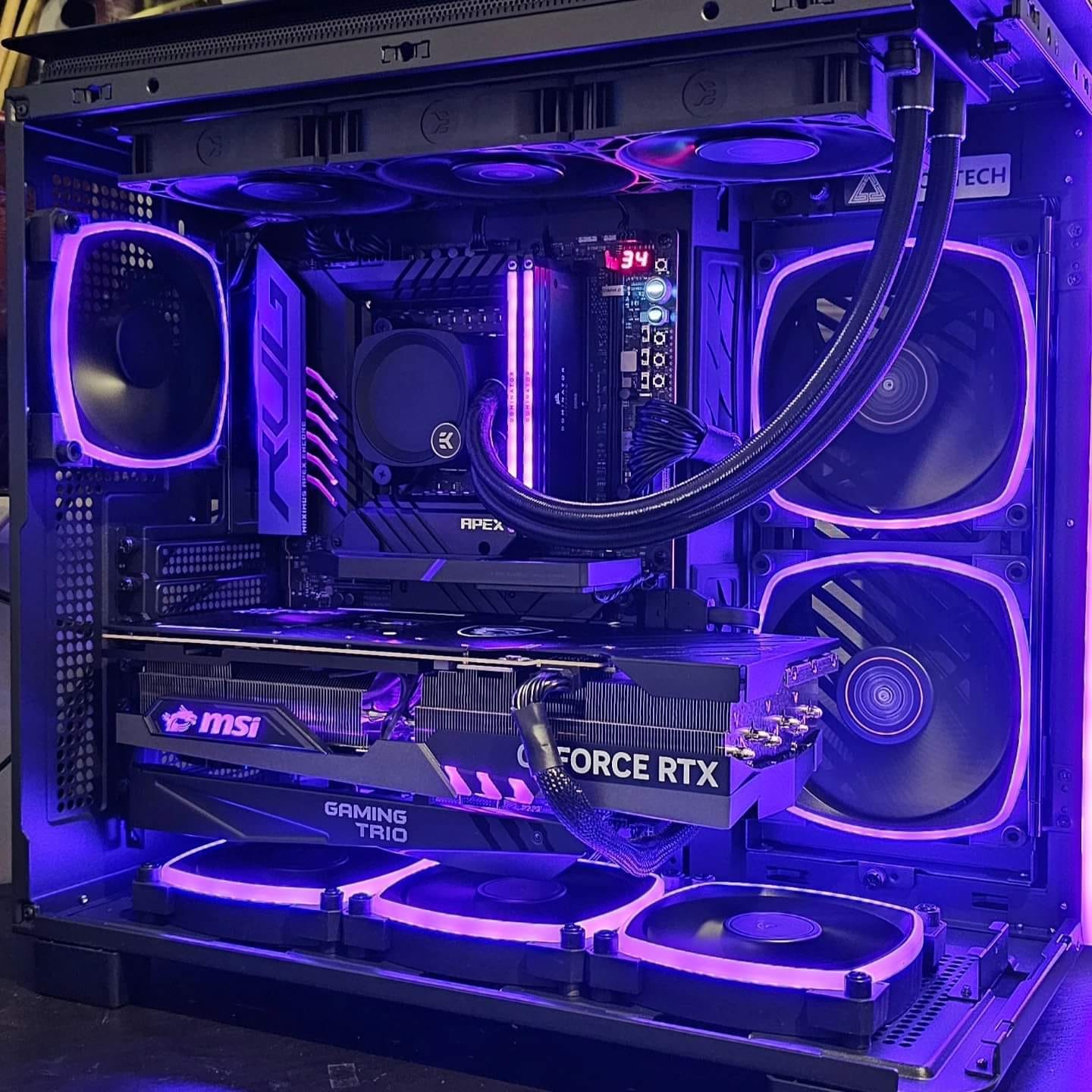Ultimate 1080p gaming PC with Intel i9 14900K and MSI RTX 4080 Super