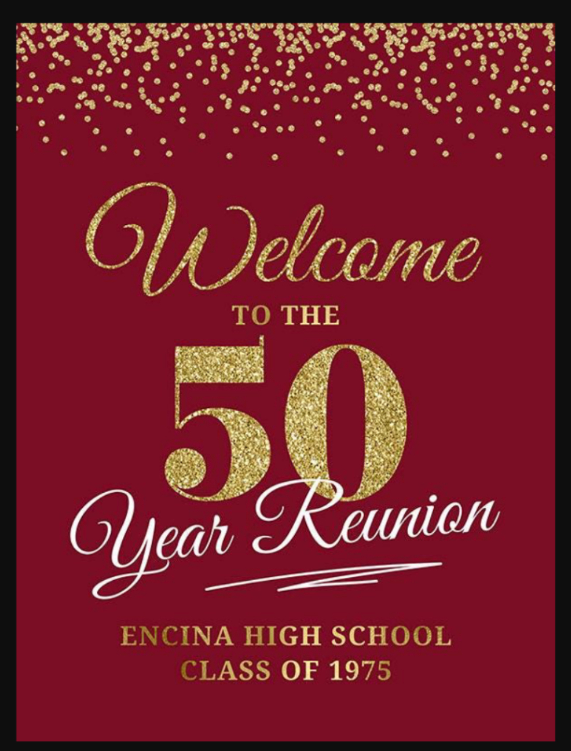 Encina High Class of 1975 - 50th Reunion