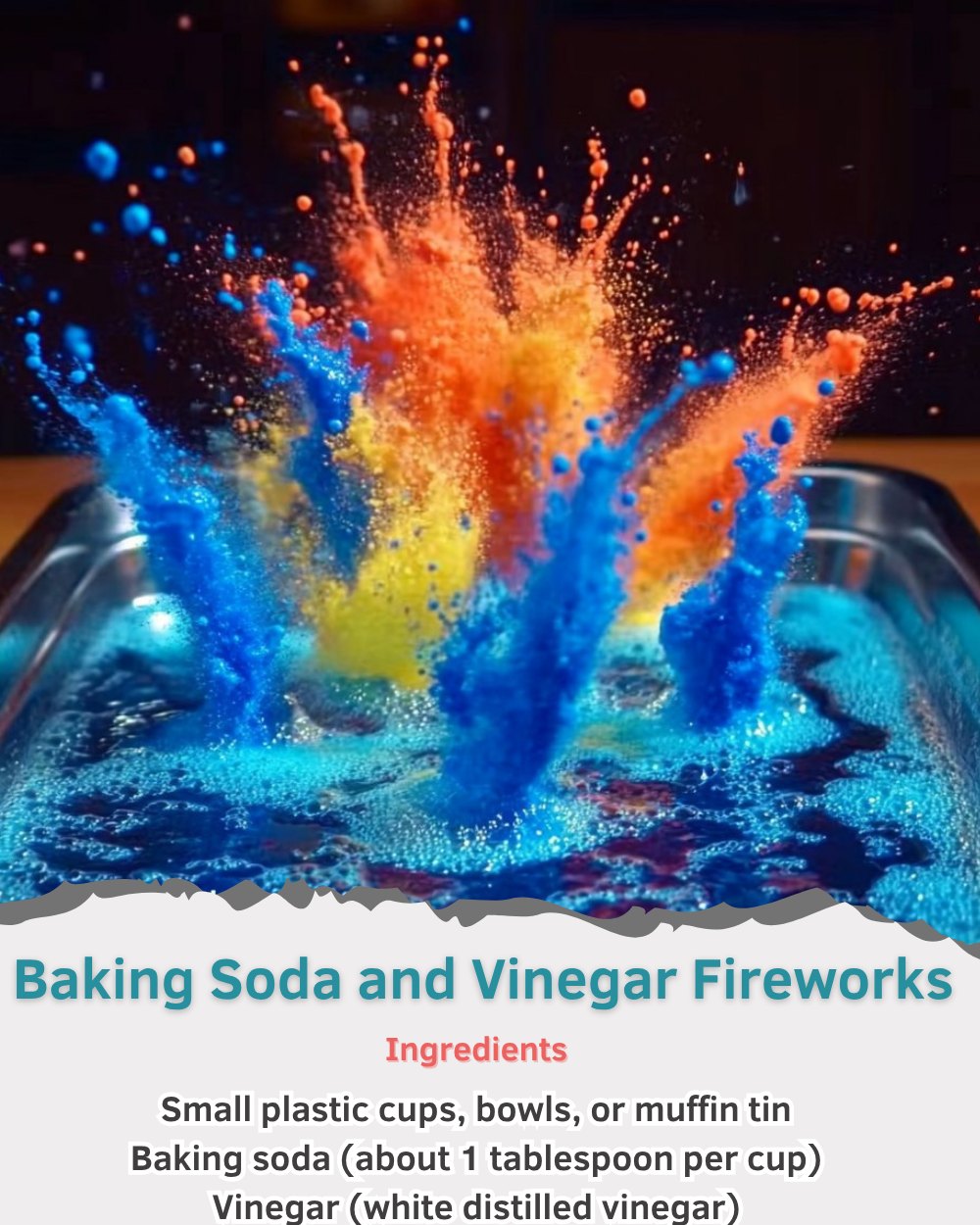 All Grandma's Cooking Recipes | Baking Soda and Vinegar Fireworks ...