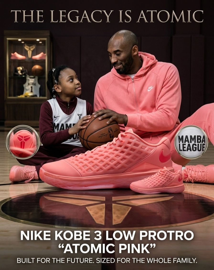 First look at the Nike Kobe 3 Low Protro “Warning Label” set to