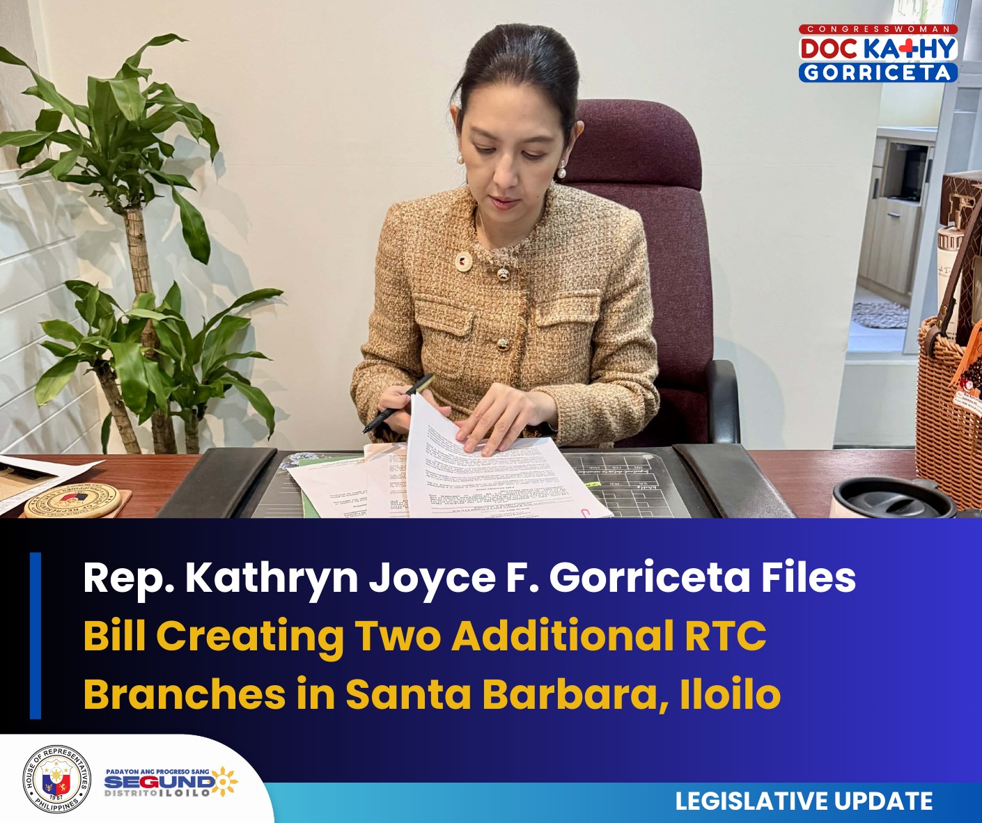 Congresswoman - 𝐇𝐨𝐮𝐬𝐞 𝐁𝐢𝐥𝐥 𝐅𝐢𝐥𝐞𝐝 𝐭𝐨 𝐂𝐫𝐞𝐚𝐭𝐞 𝐓𝐰𝐨 𝐑𝐓𝐂 𝐁𝐫𝐚𝐧𝐜𝐡𝐞𝐬 𝐢𝐧 𝐒𝐚𝐧𝐭𝐚 ...