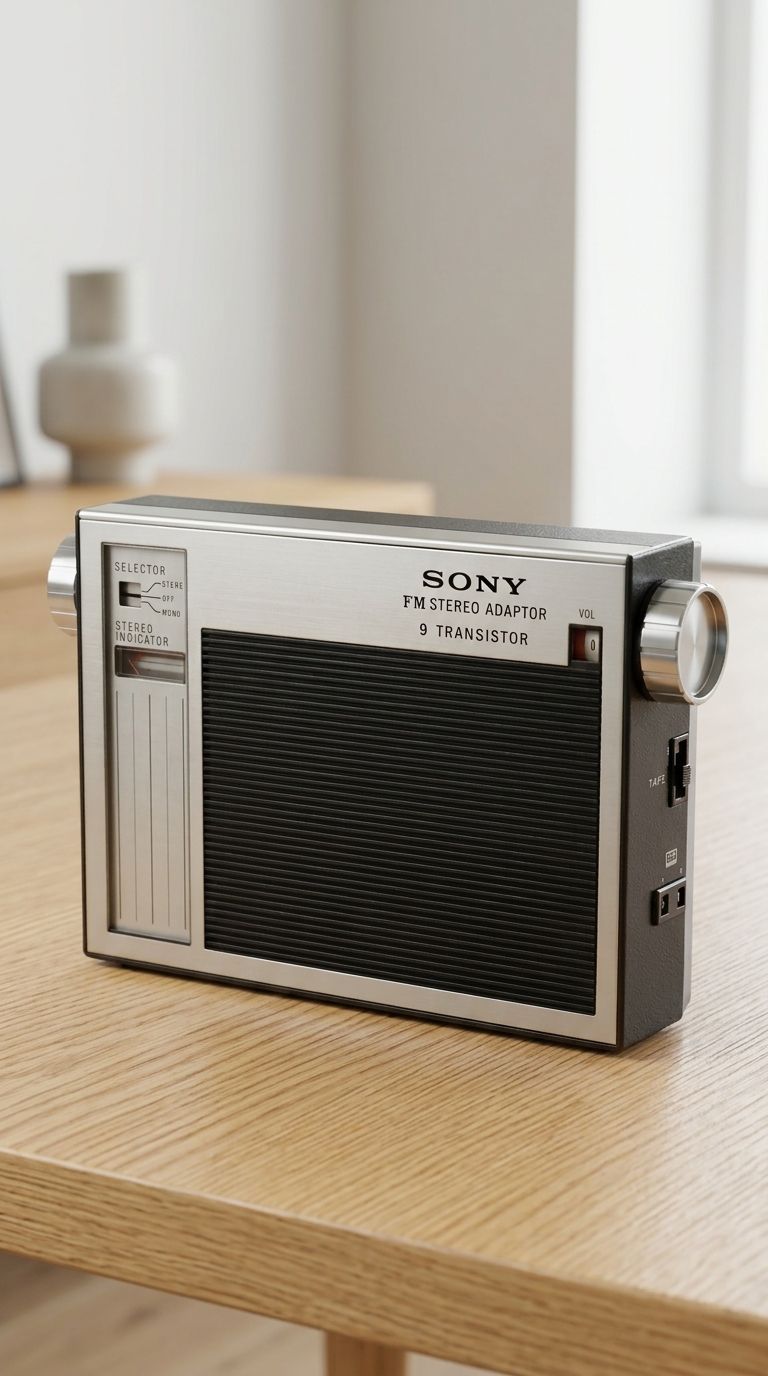 Sony Solid State 11 TFM-110F Radio