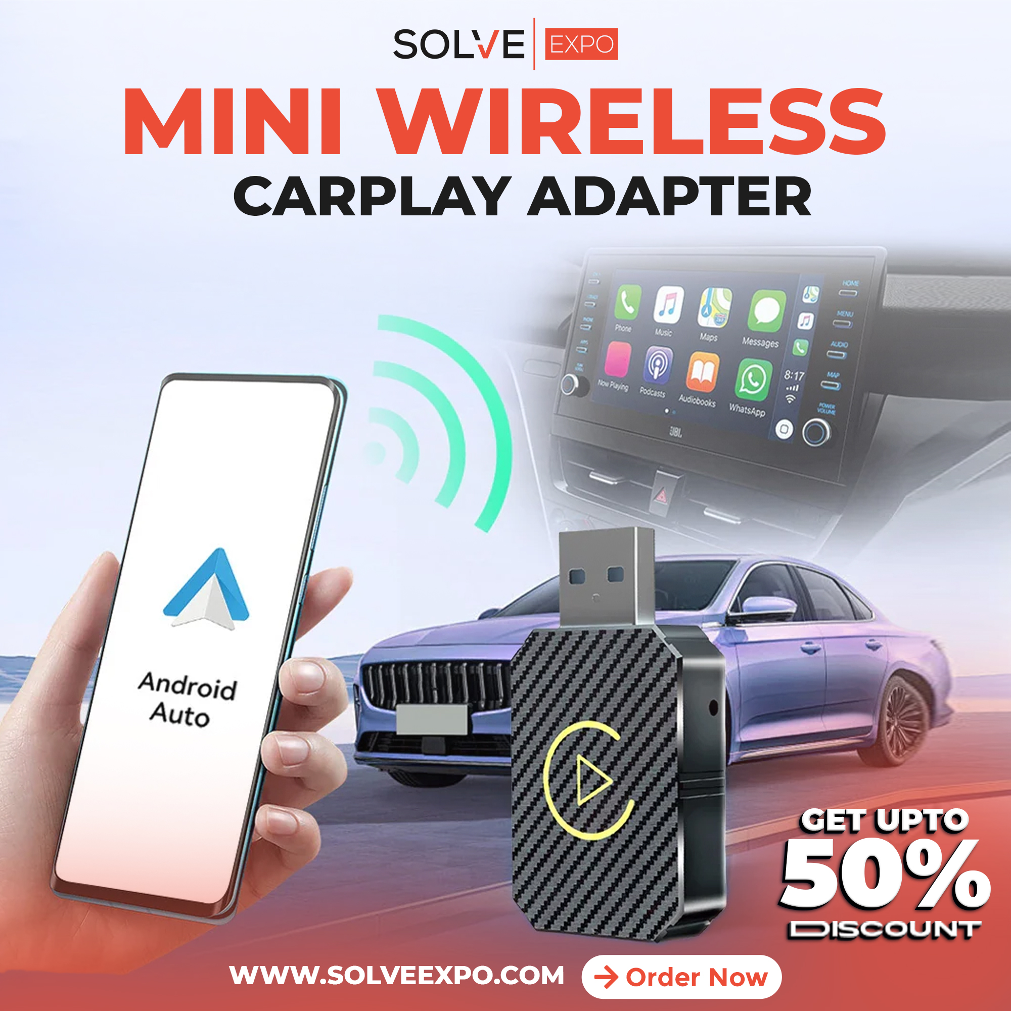 SolveExpo - 🚗 Upgrade Your Car with the Mini Wireless... | Facebook