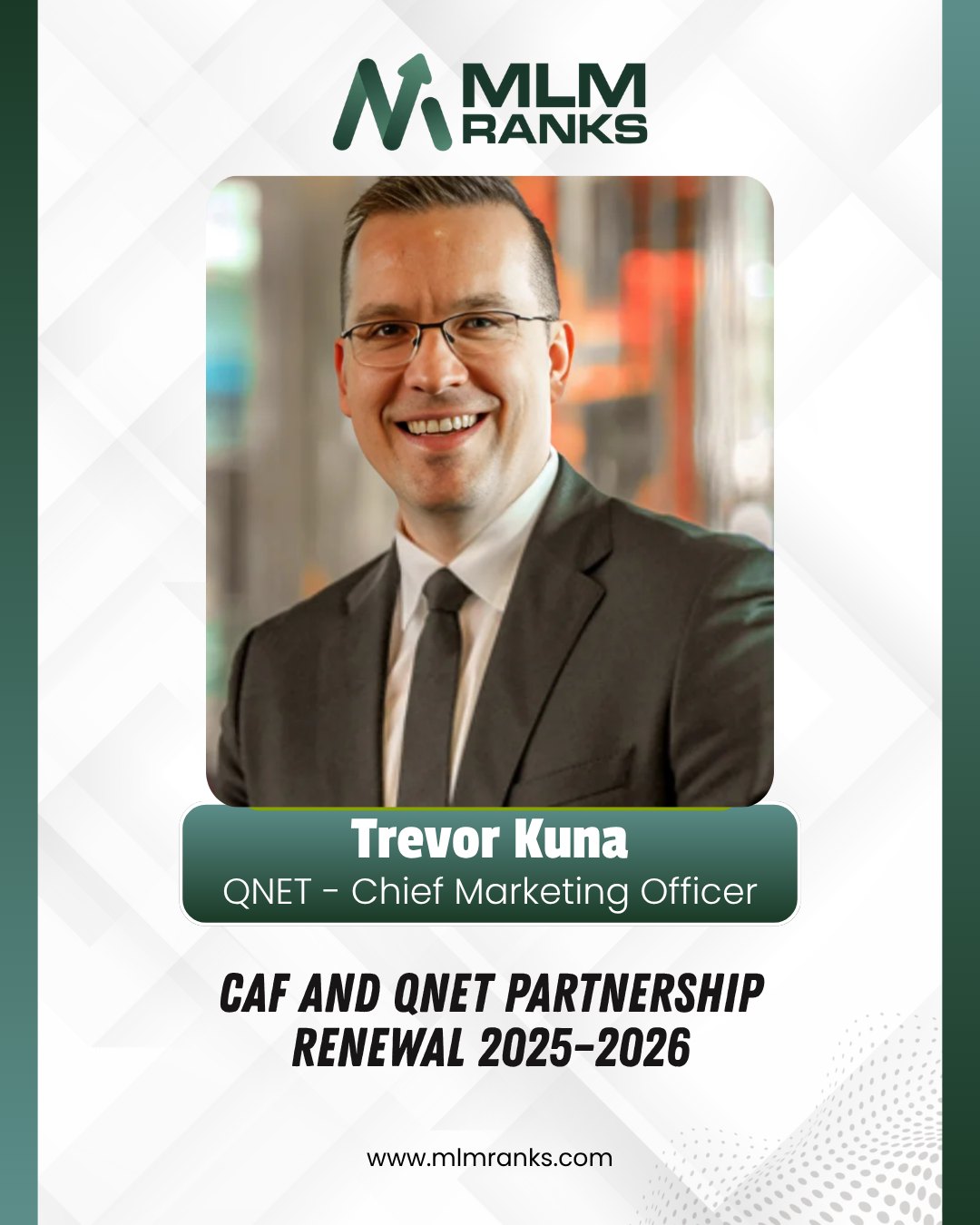 MLM Ranks - The CAF–QNET Partnership Renewal for 2025–2026... | Facebook