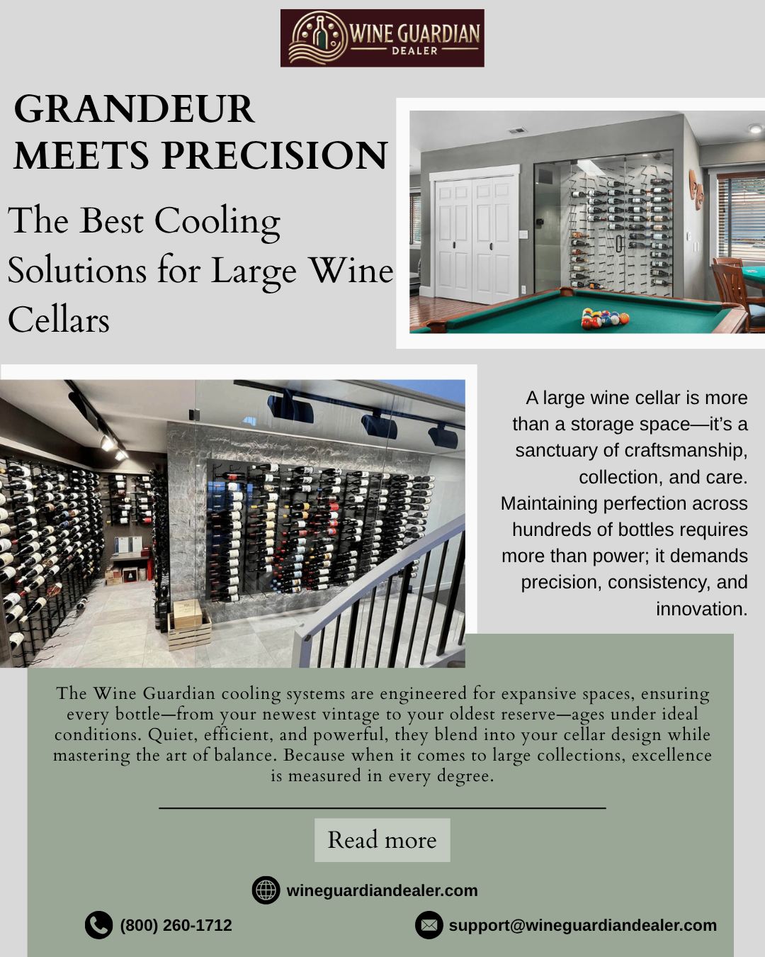 Wine - Best Cooling Solutions for Large Wine Cellars Got a grand wine ...