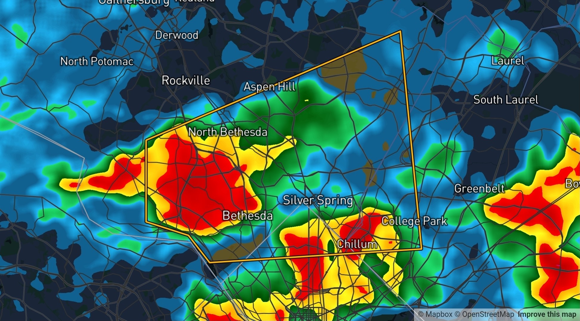 Southern - A Severe Thunderstorm Warning has been issued for Silver ...